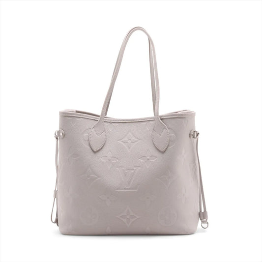 Louis Vuitton Grey Monogram Empreinte Leather Neverfull MM Clearance Sale