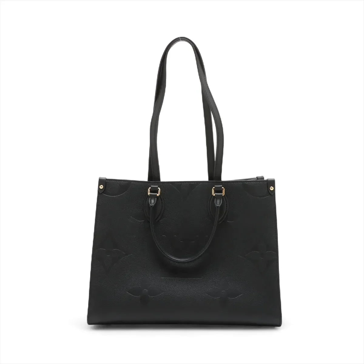 Louis Vuitton Black Monogram Empreinte Leather OnTheGo MM Clearance Sale