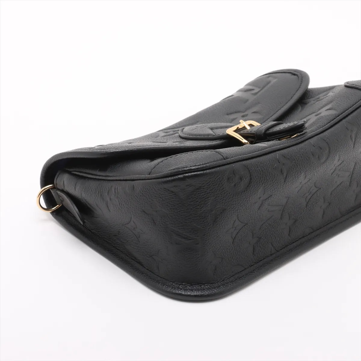 Louis Vuitton Black Monogram Empreinte Leather Diane Shoulder Bag Clearance Sale