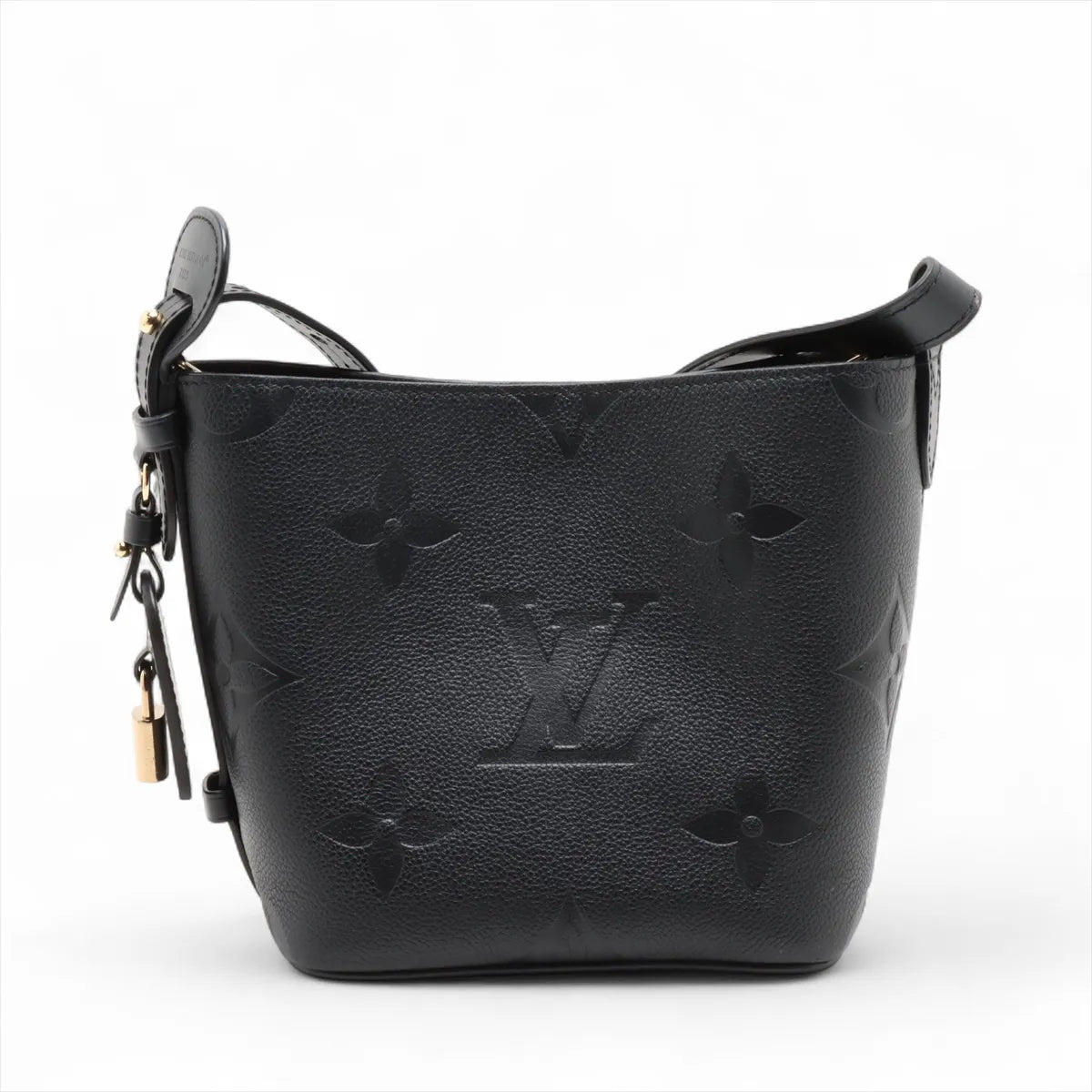 Louis Vuitton Black Monogram Empreinte Leather All in BB Clearance Sale