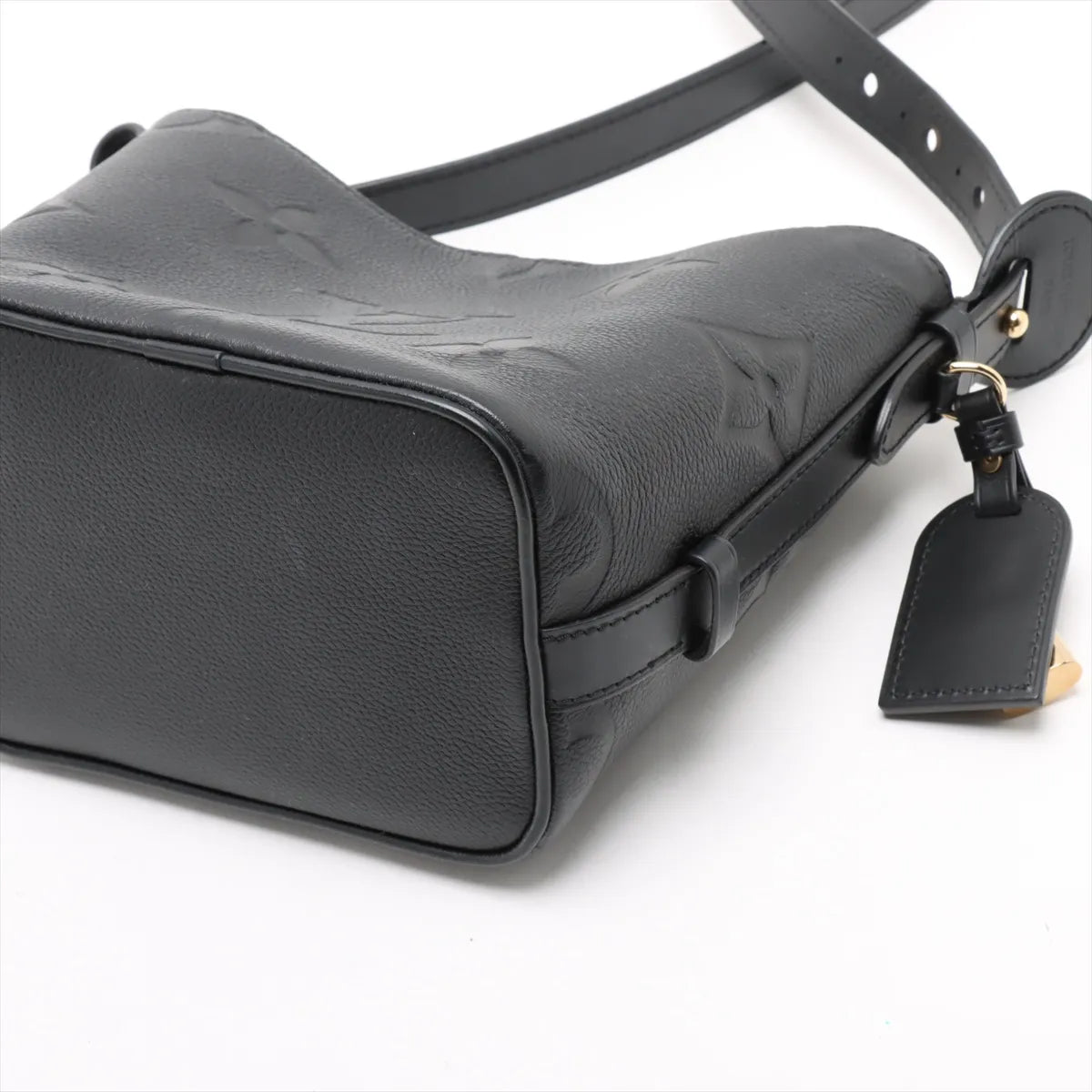Louis Vuitton Black Monogram Empreinte Leather All in BB Clearance Sale
