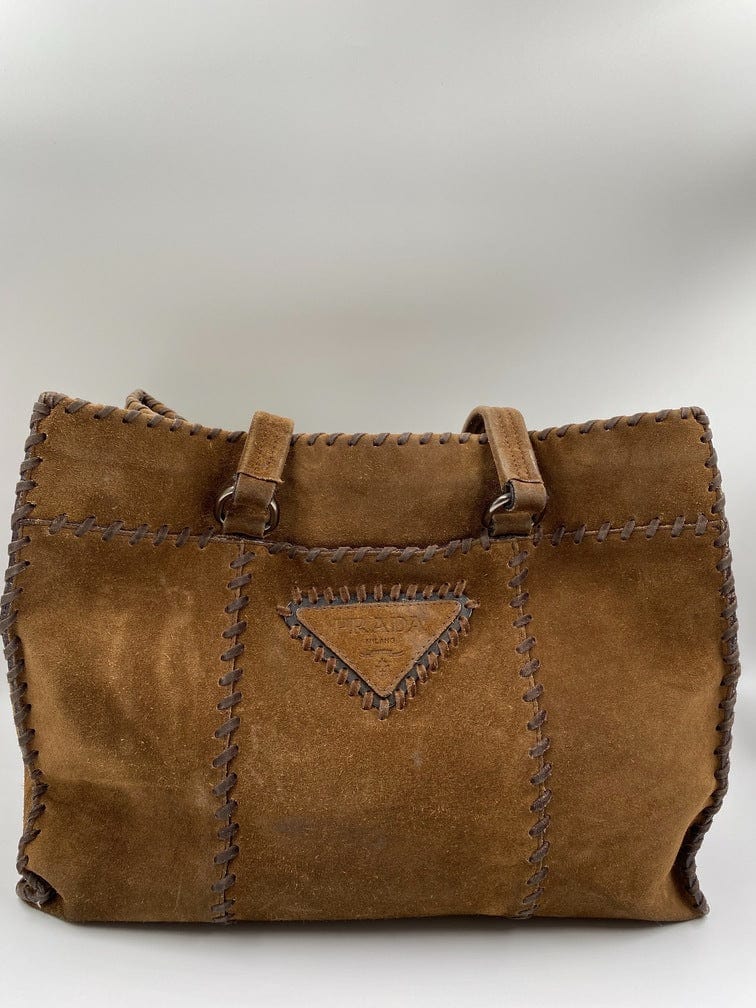 Prada Suede Tote