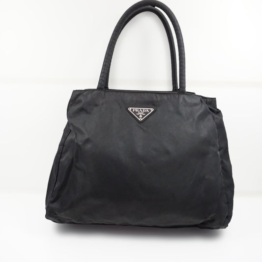 Prada Sort Tessuto City Luxury Handbag