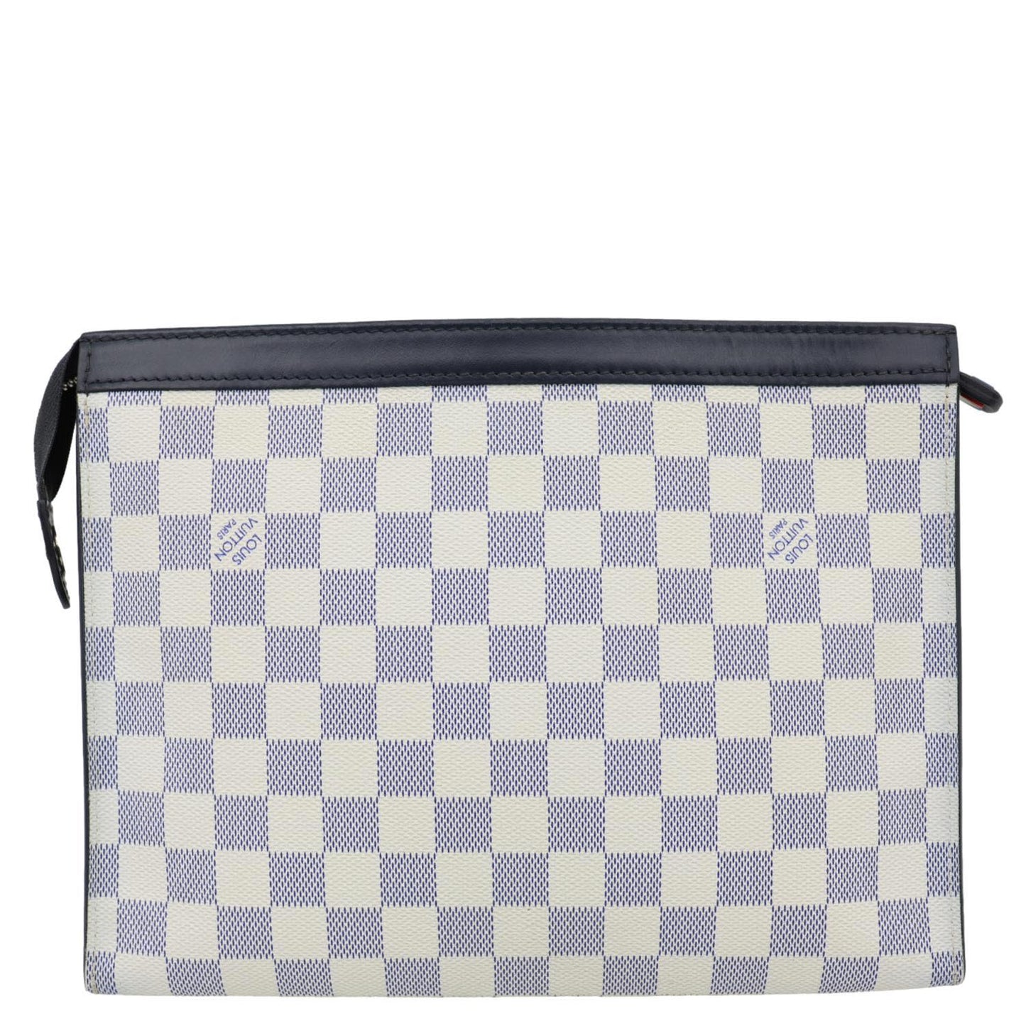 LOUIS VUITTON Voyage MM America s Cup Latitude Damier Azur Pouch White