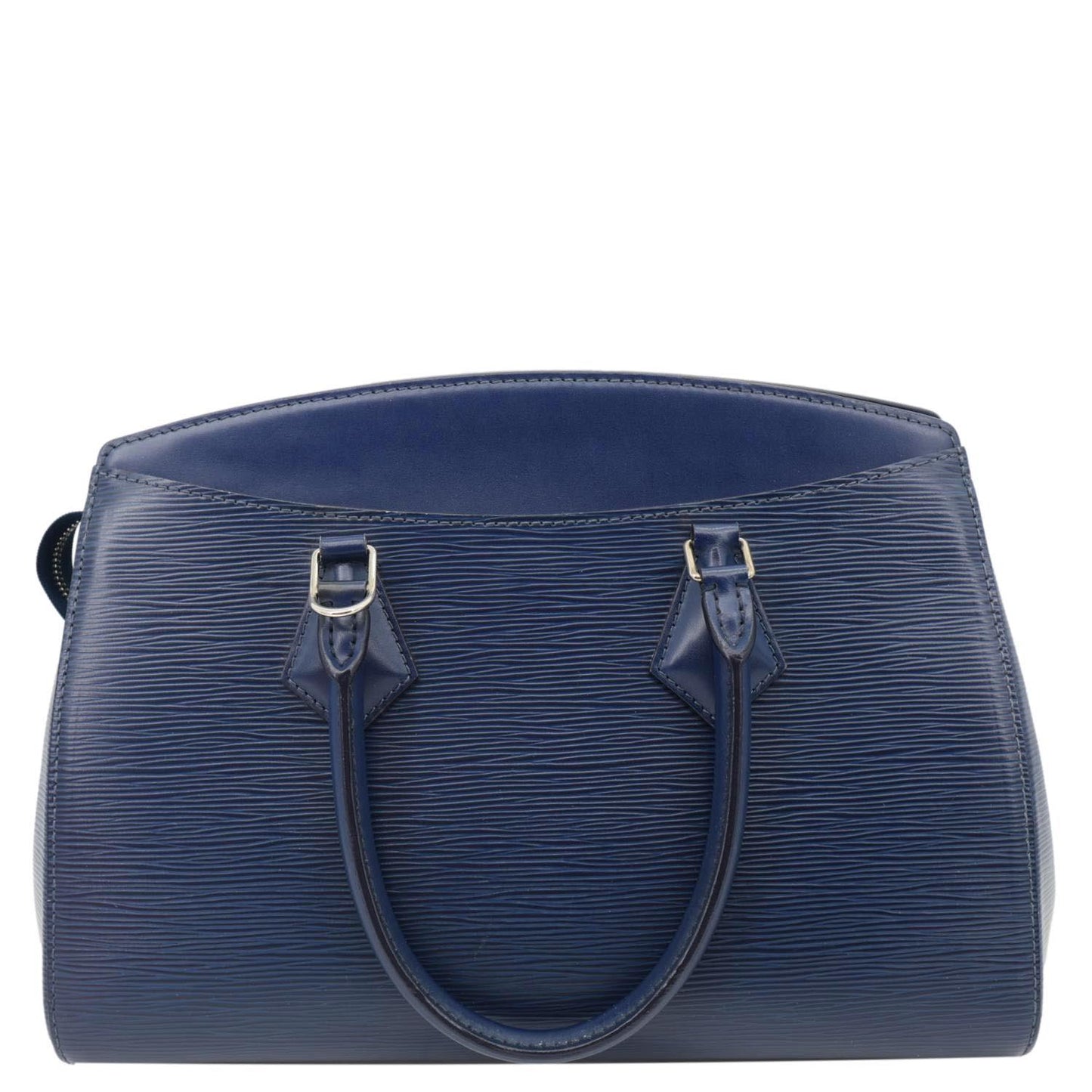 LOUIS VUITTON Soufflot NM MM Epi Leather Crossbody Bag Navy Blue