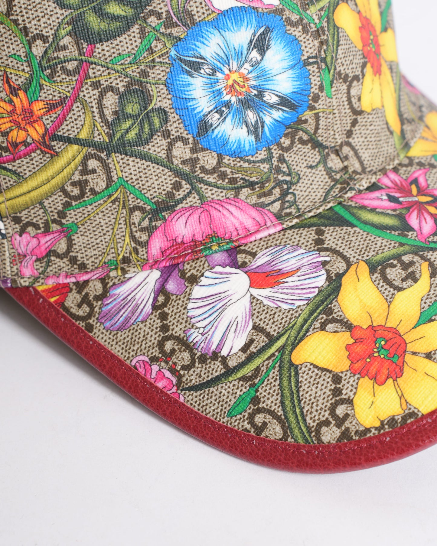 Gucci Lou Leather Canvas Handbag