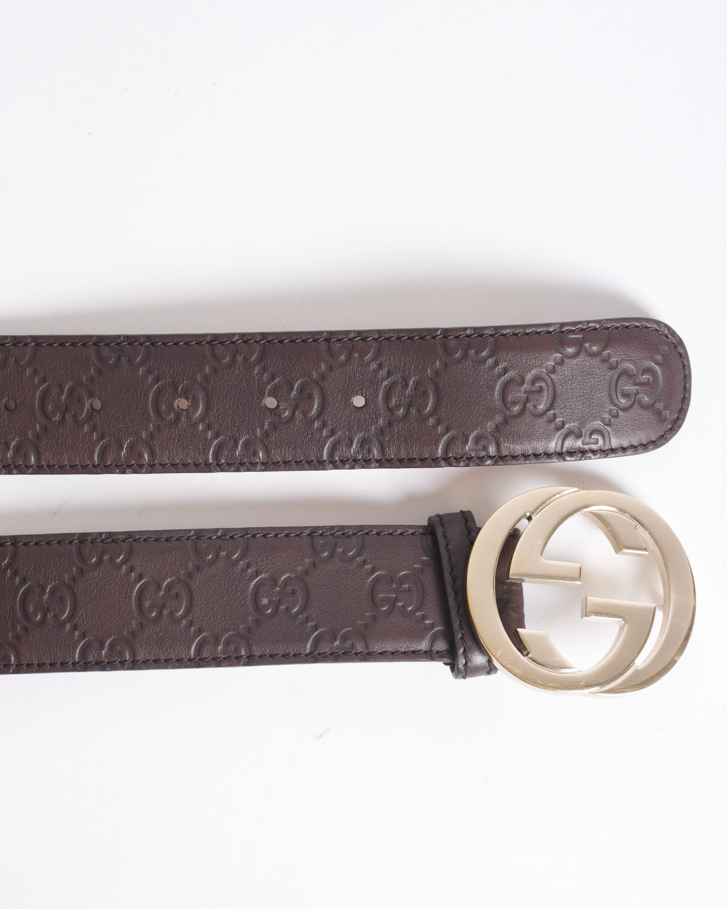 Gucci Lou Monogram Leather Handbag