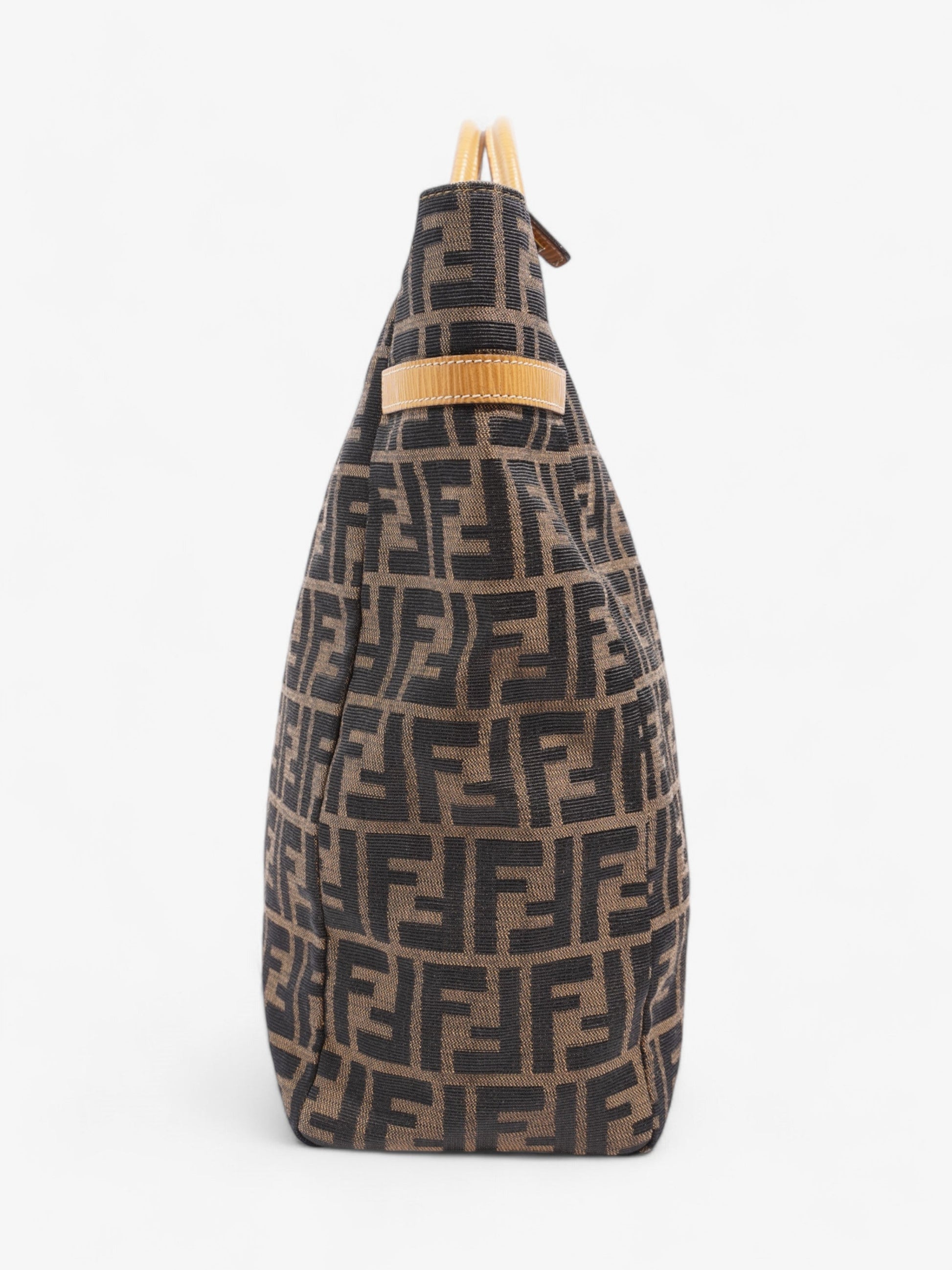 Fendi Zucca Weekender Tote Brown Canvas