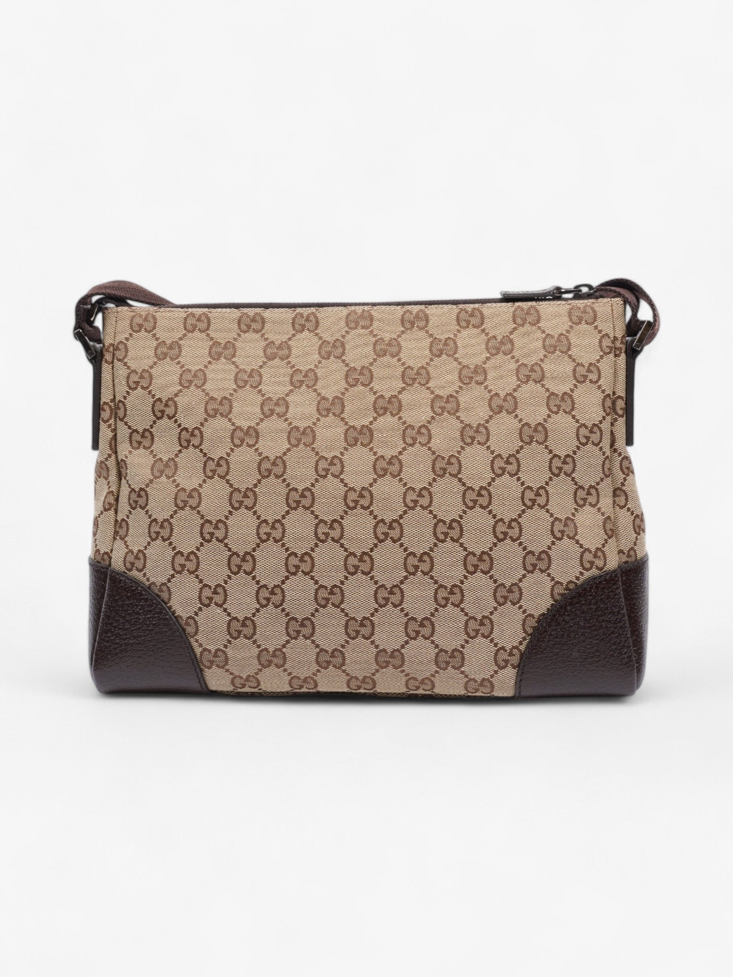 Gucci GG Canvas Messenger Brown Canvas