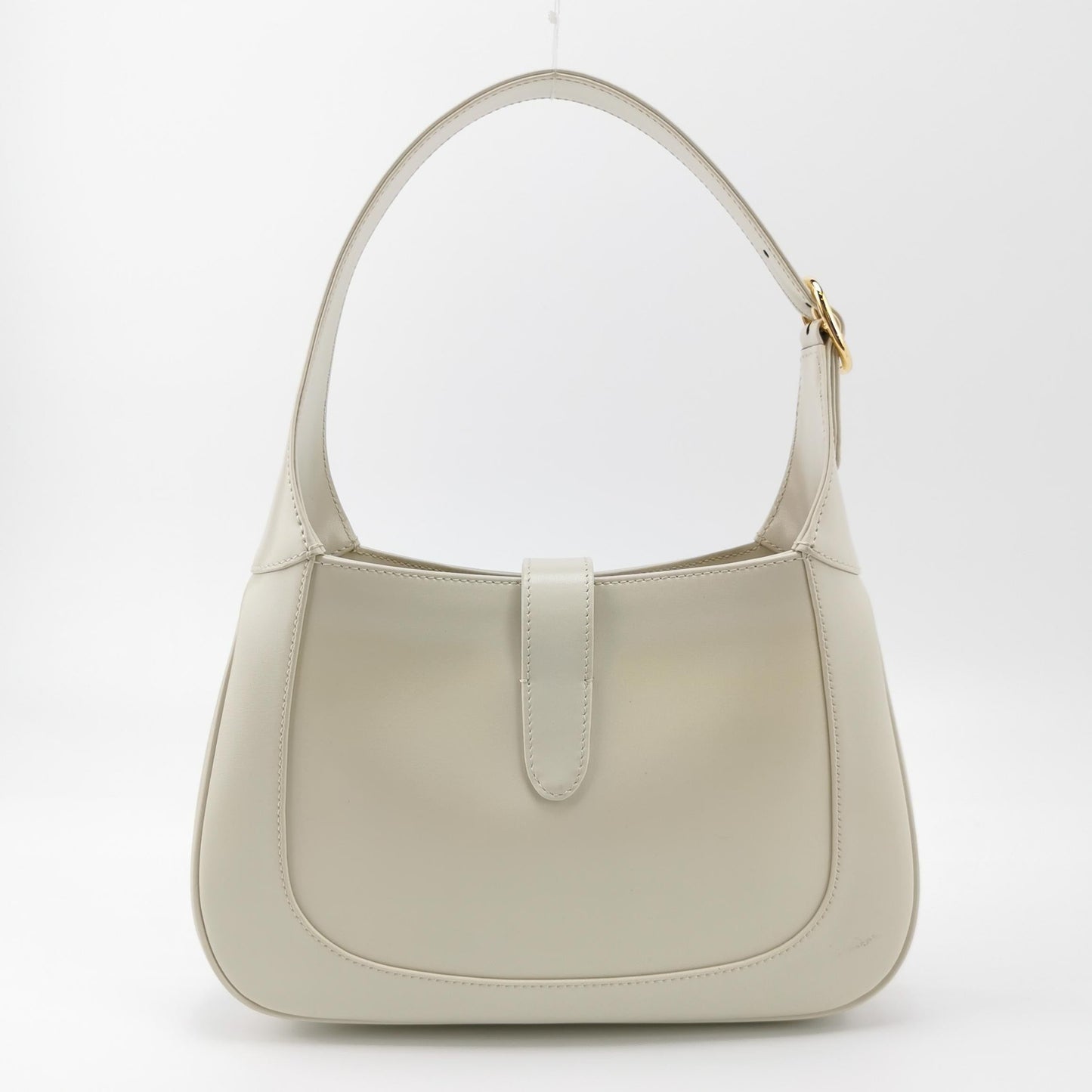 Gucci Jackie 1961 Small Leather Bag White with Strap