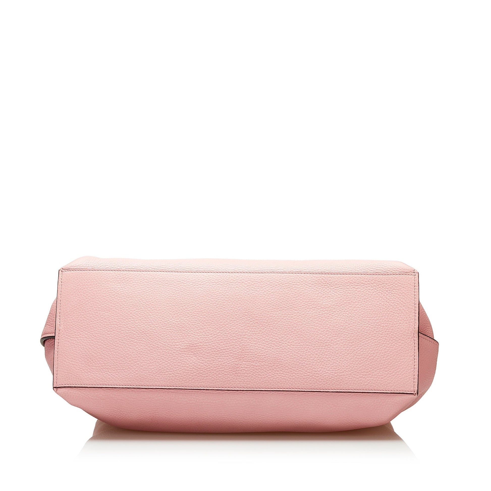 Gucci Twist Leather Top Handle Handbag