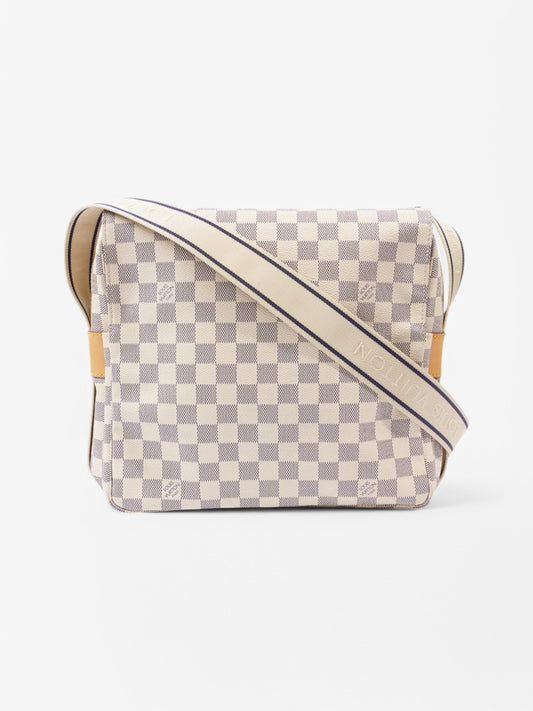 Louis Vuitton Naviglio Damier Azur Coated Canvas