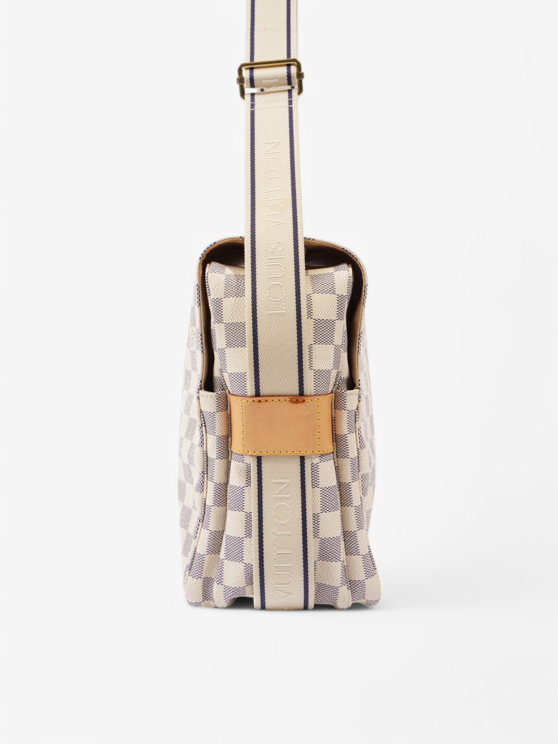 Louis Vuitton Naviglio Damier Azur Coated Canvas