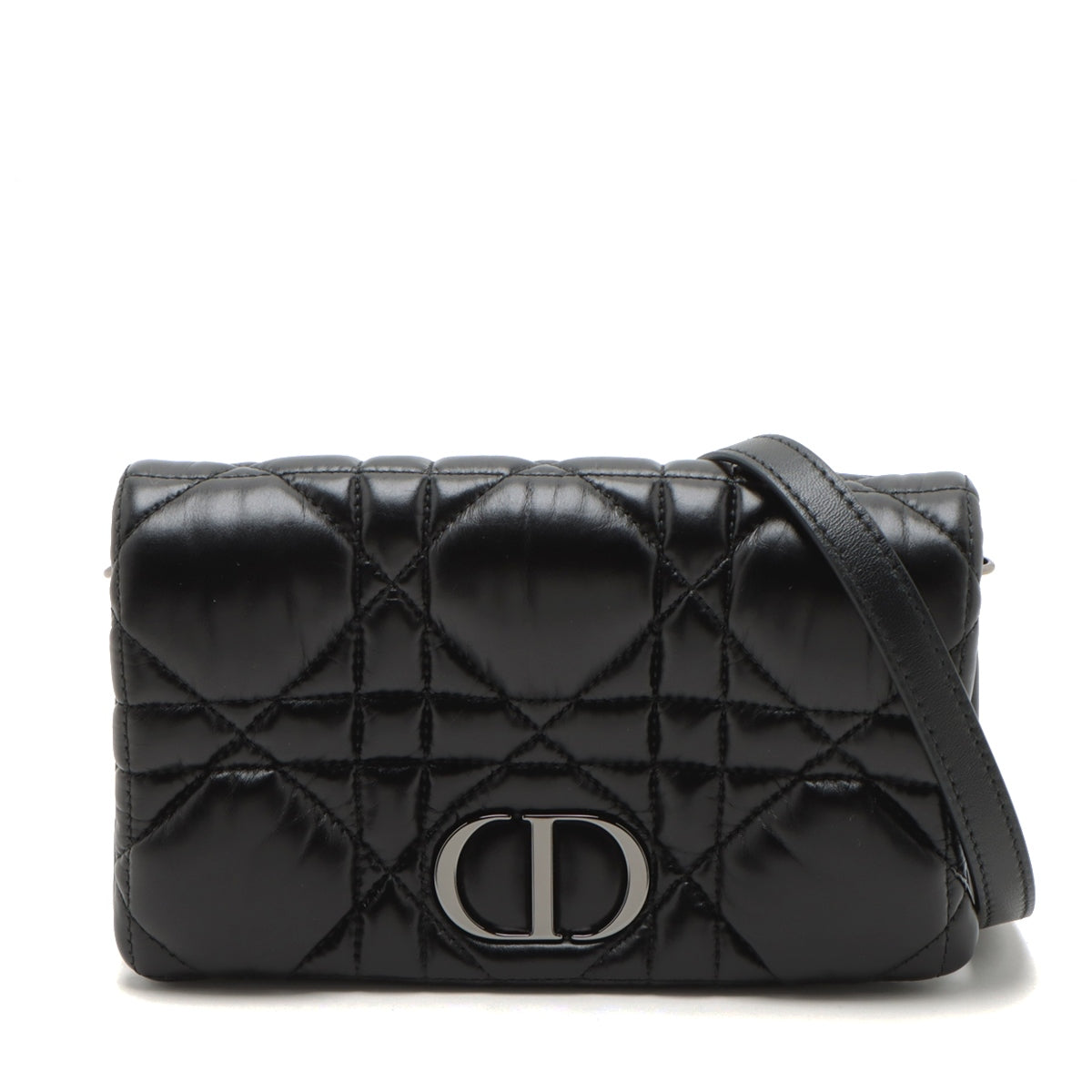 Christian Dior Black Cannage Leather Small Caro Bag [Clearance Sale]