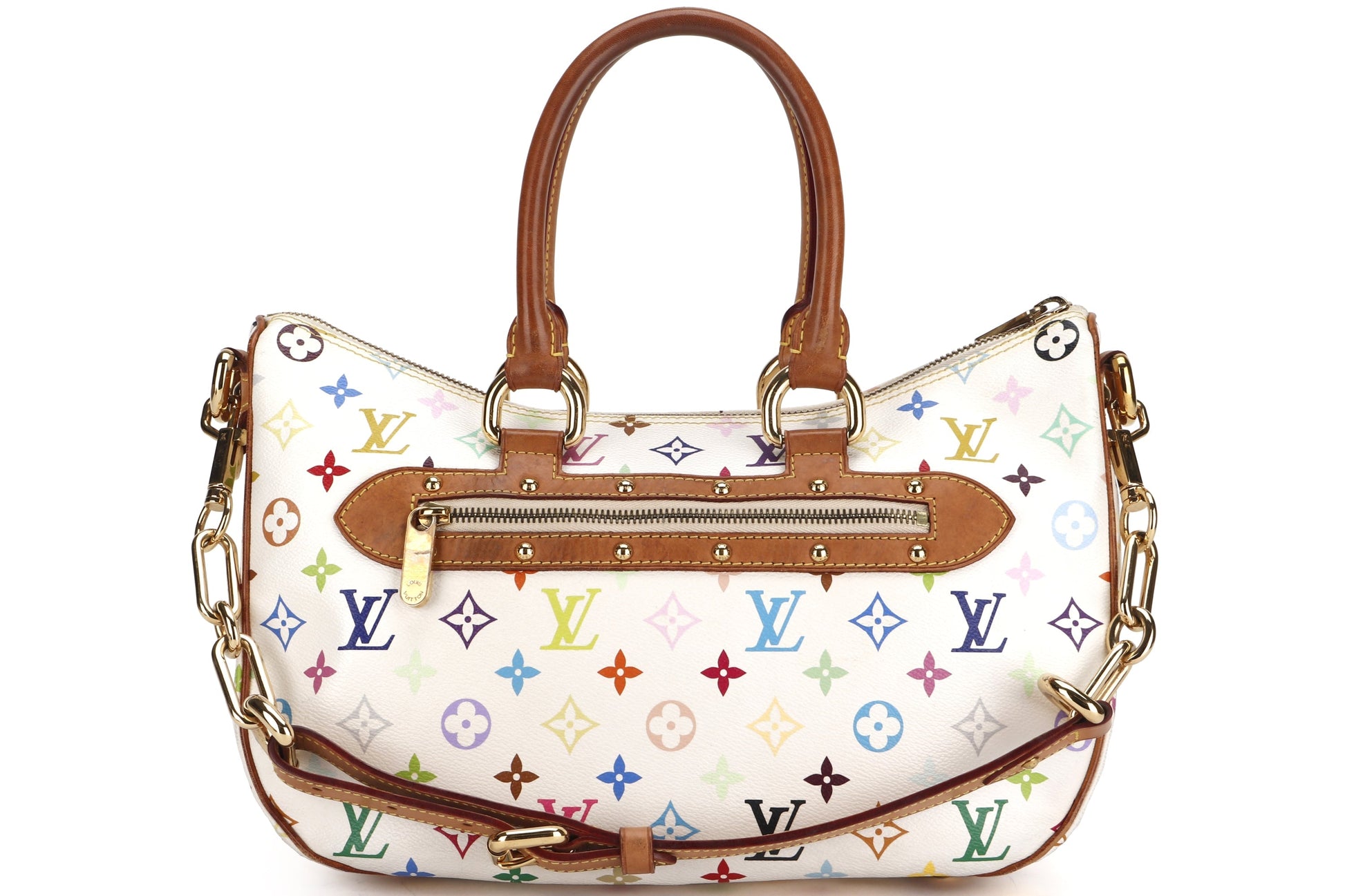 LOUIS VUITTON TAKASHI MURAKAMI MULTICOLOR BAG, WITH STRAP & DUST COVER