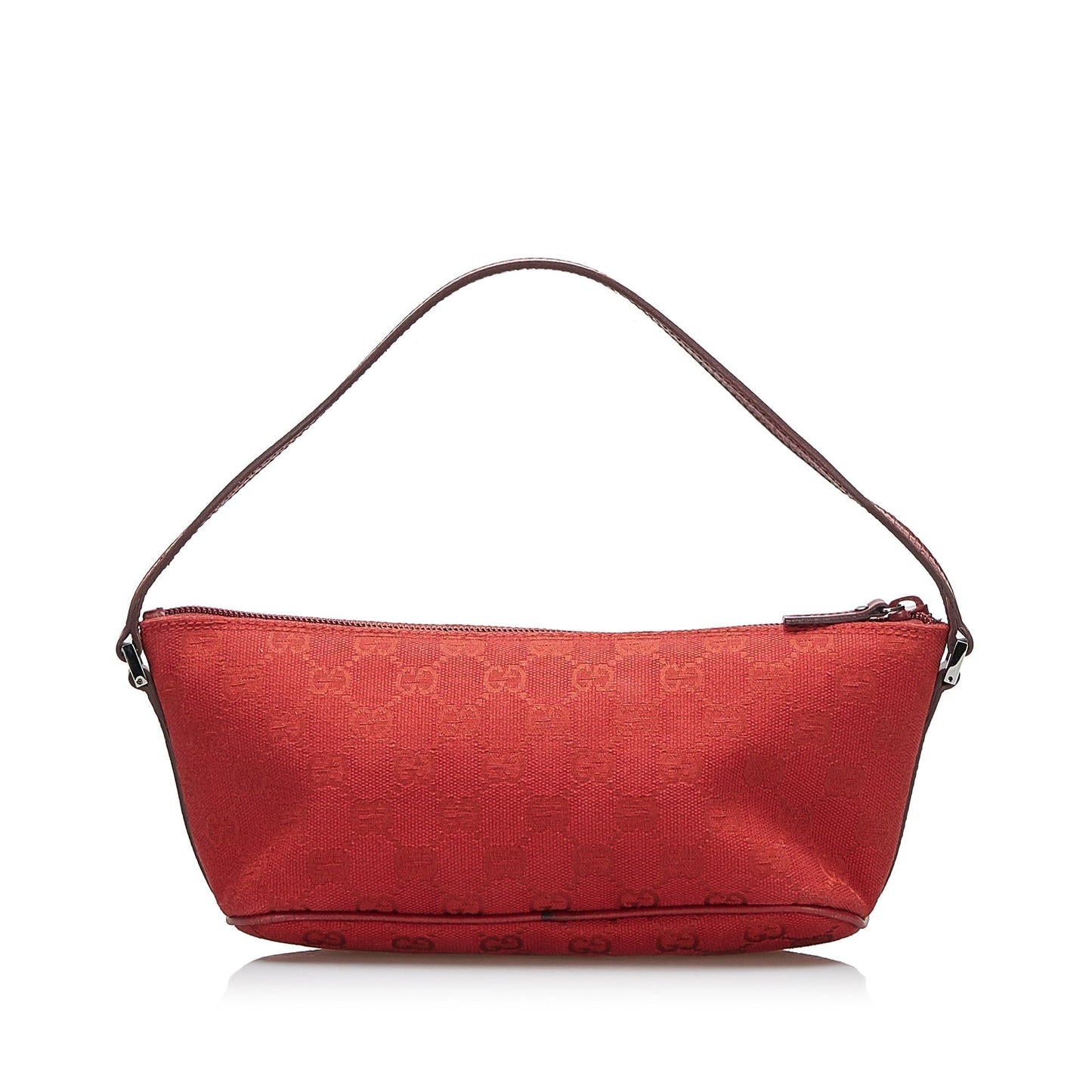 Gucci Leather Canvas Shoulder Bag Style 39