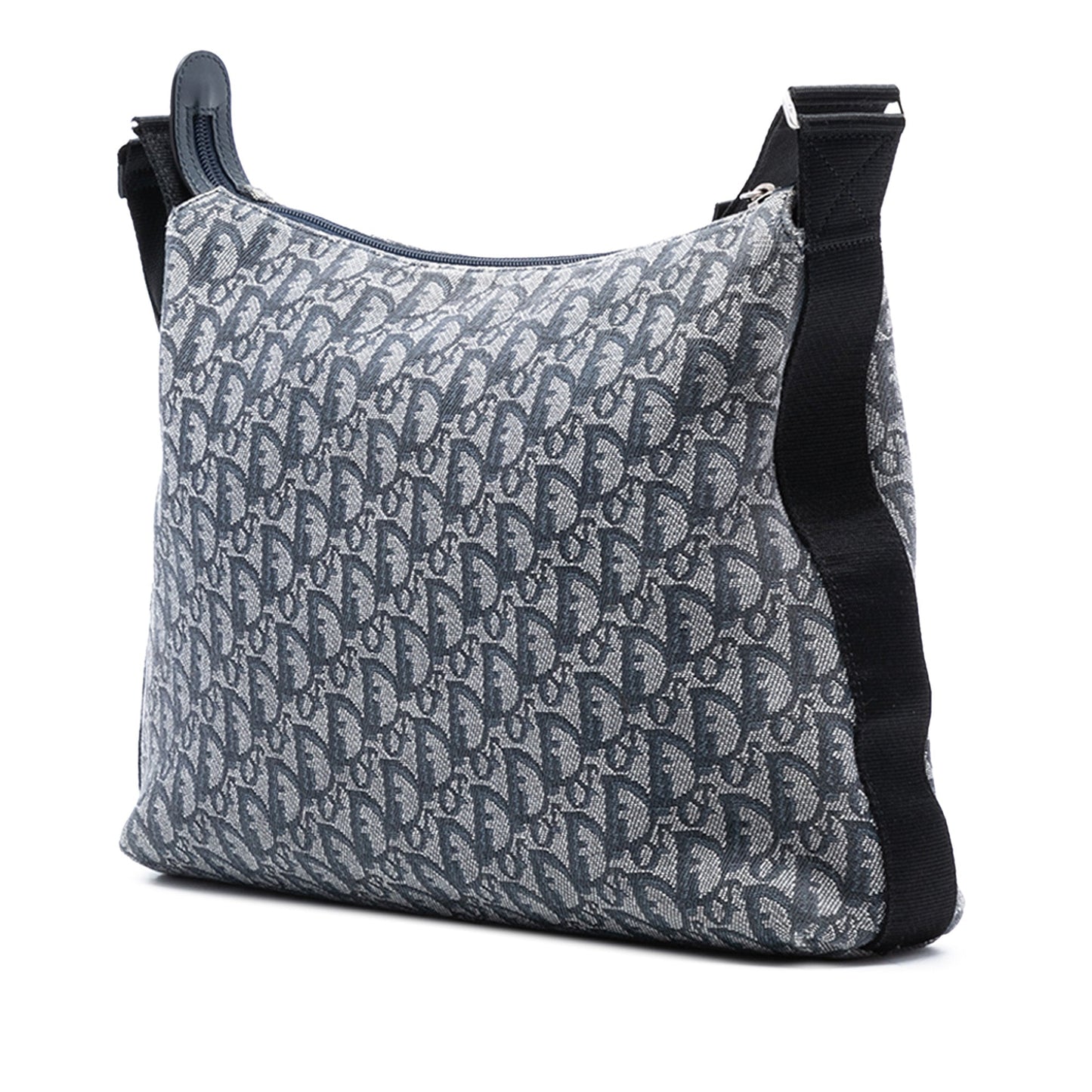 Blue Dior Diorissimo Trotter Canvas Crossbody