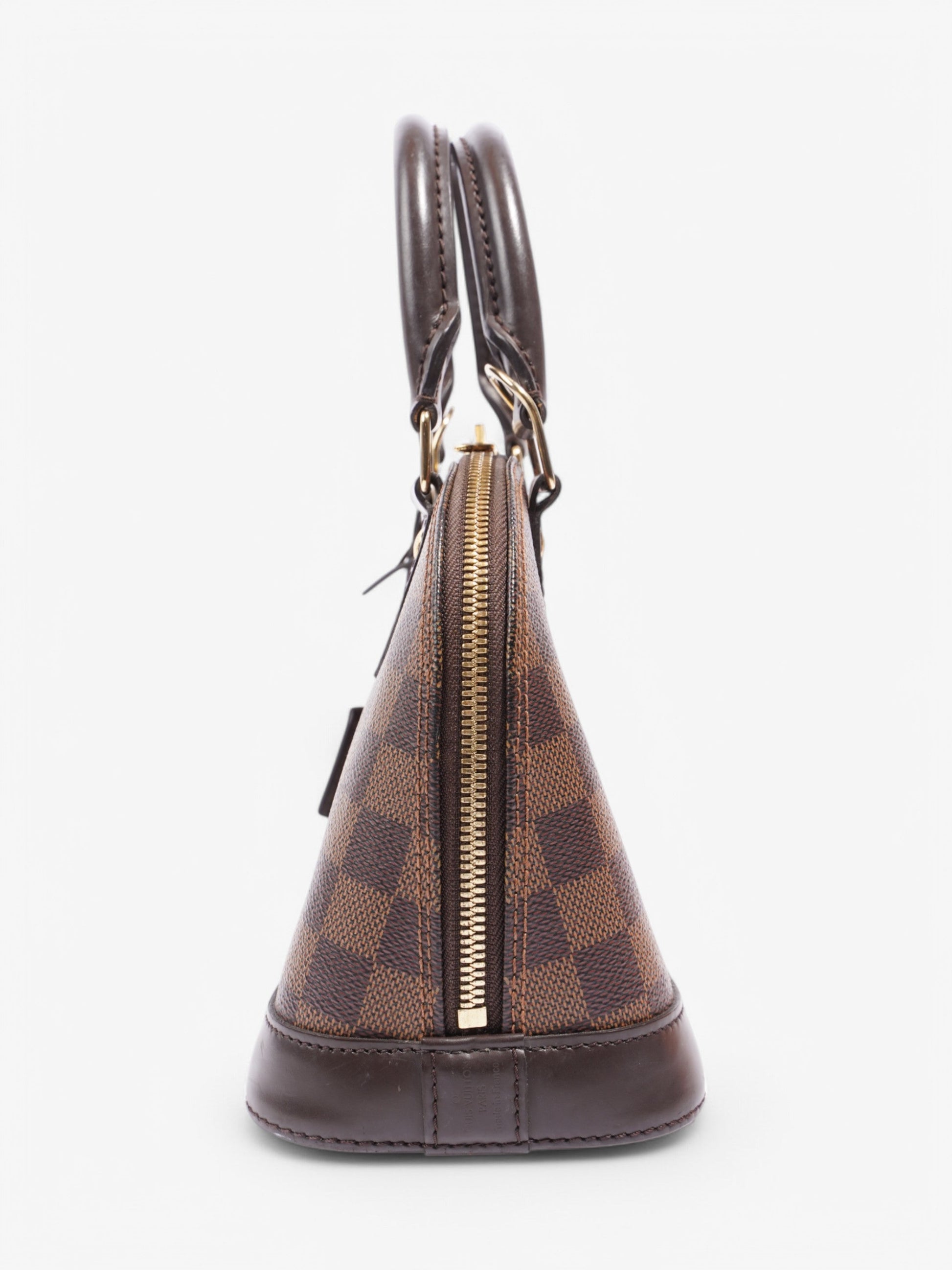 Louis Vuitton Alma Damier Ebene Coated Canvas