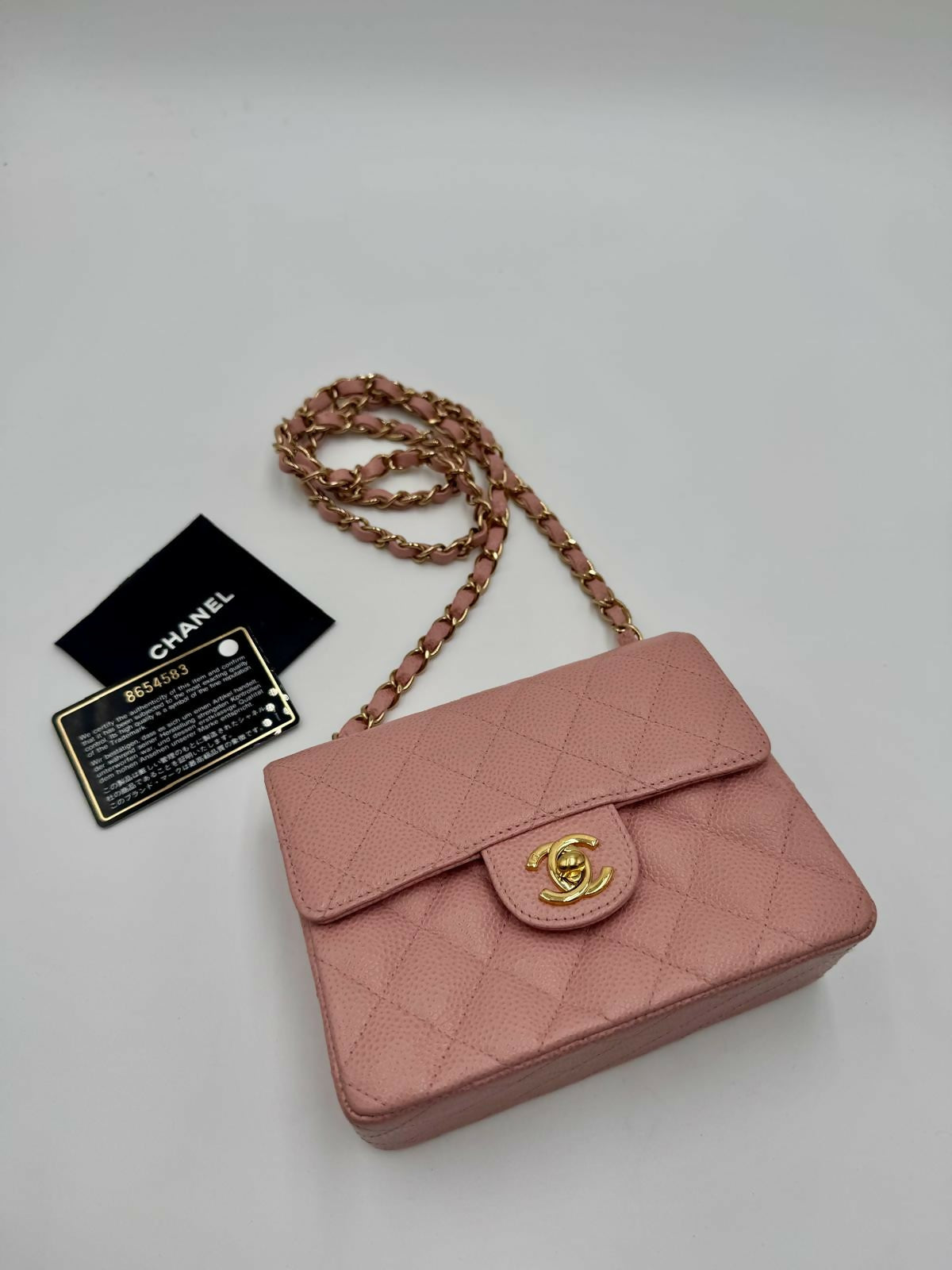 Chanel Mini Caviar Flap Bag