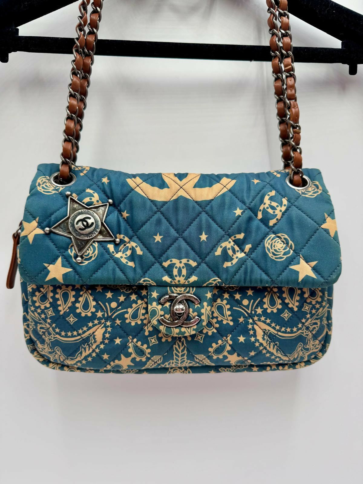Chanel Paris-Dallas Bandana Medium Flap Bag