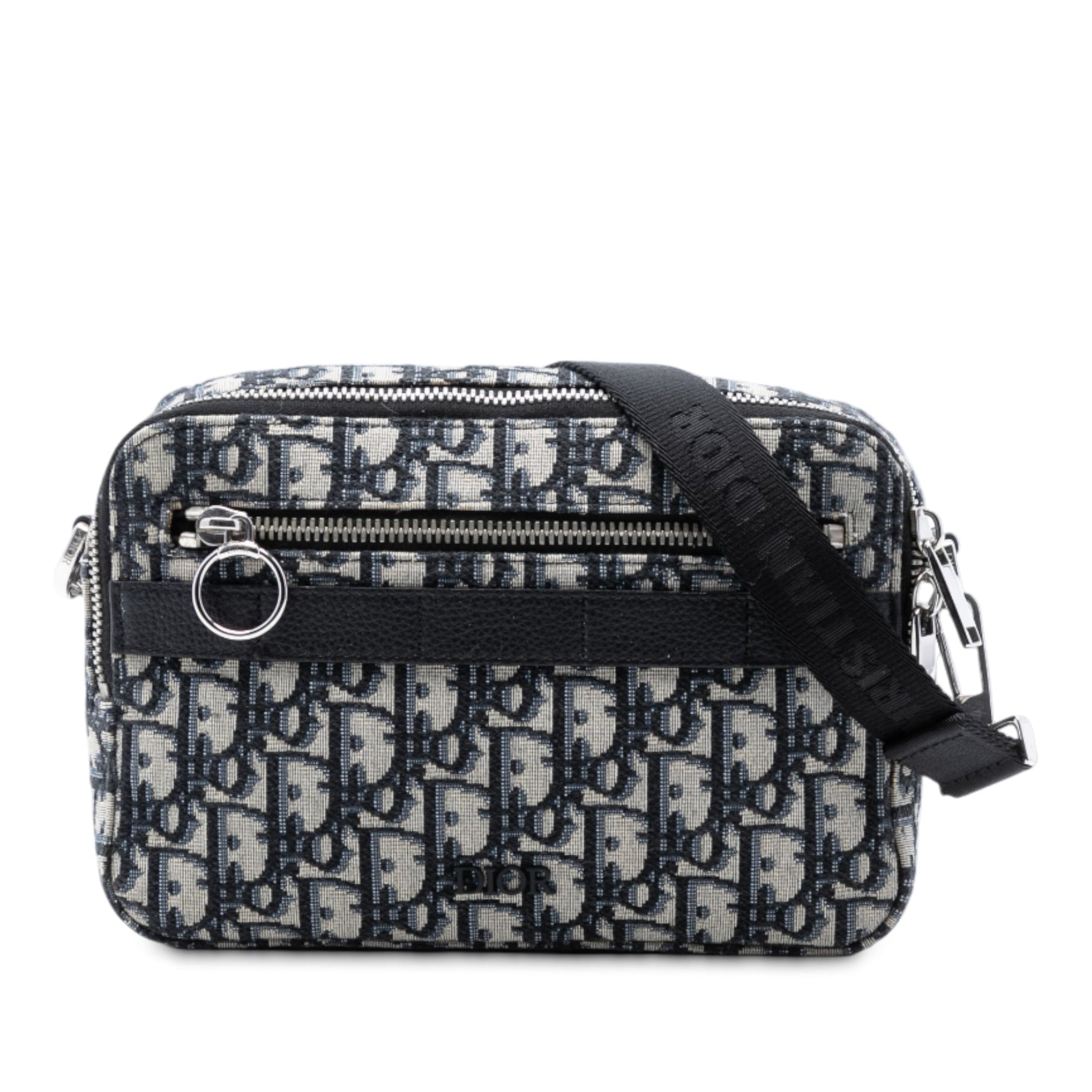 Blue Dior Oblique Canvas Safari Crossbody