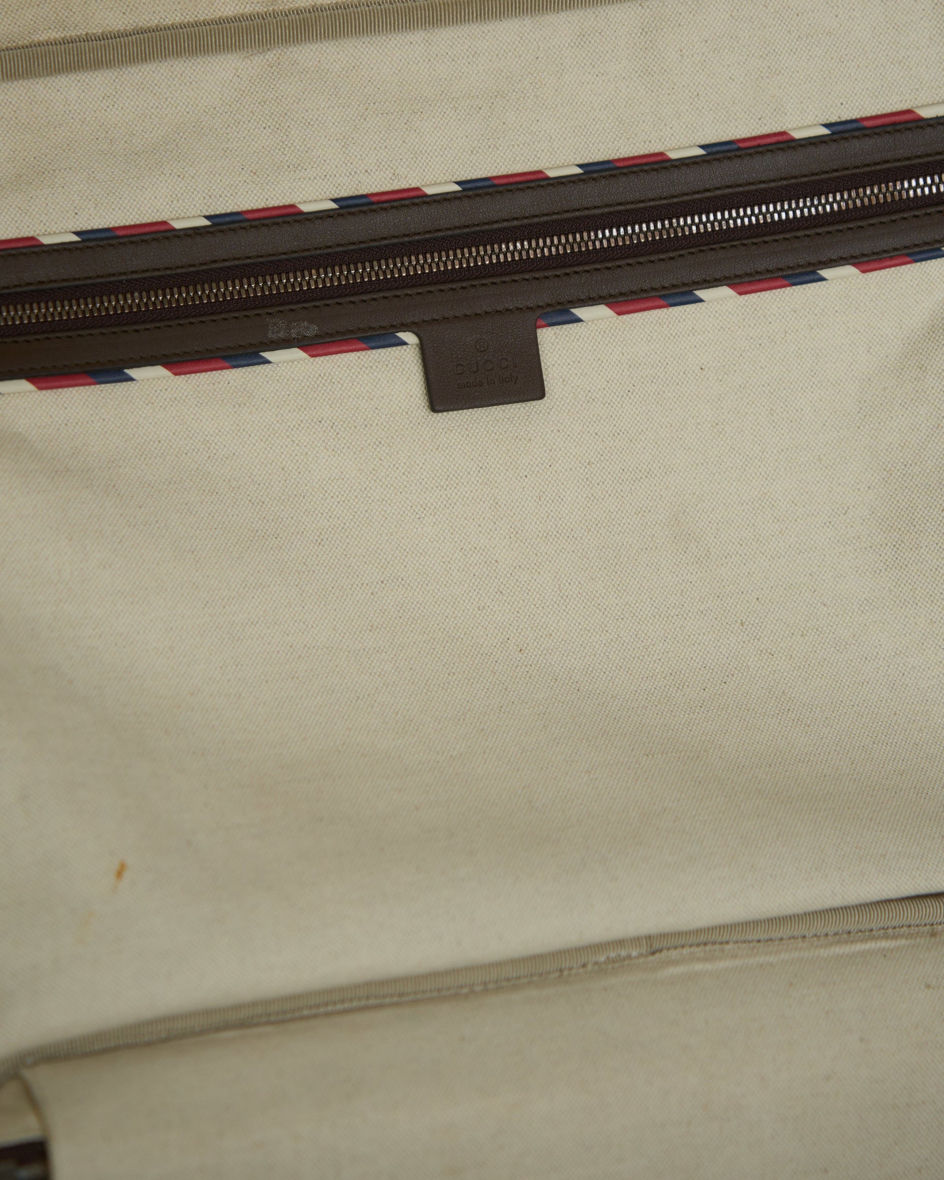 Gucci Lou Monogram Leather Canvas Handbag