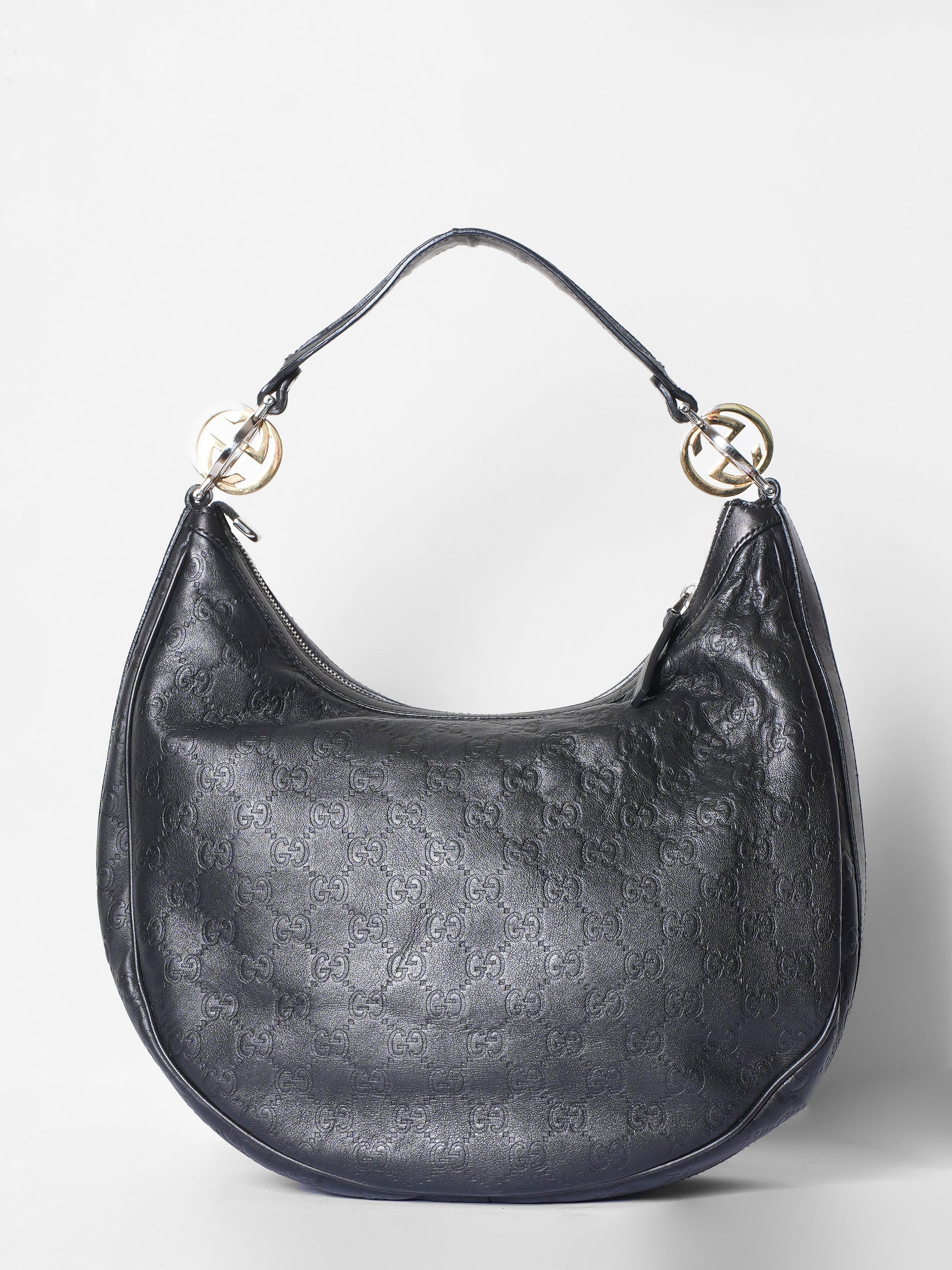 Gucci Lou Leather Shoulder Bag