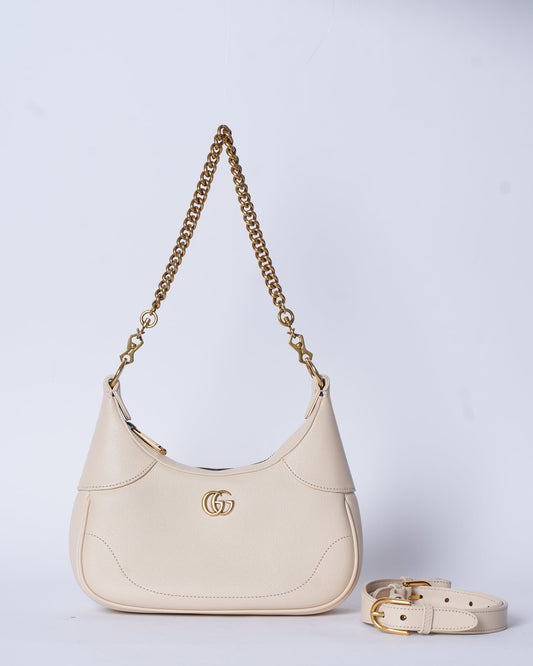 Gucci Lou Leather Shoulder Bag