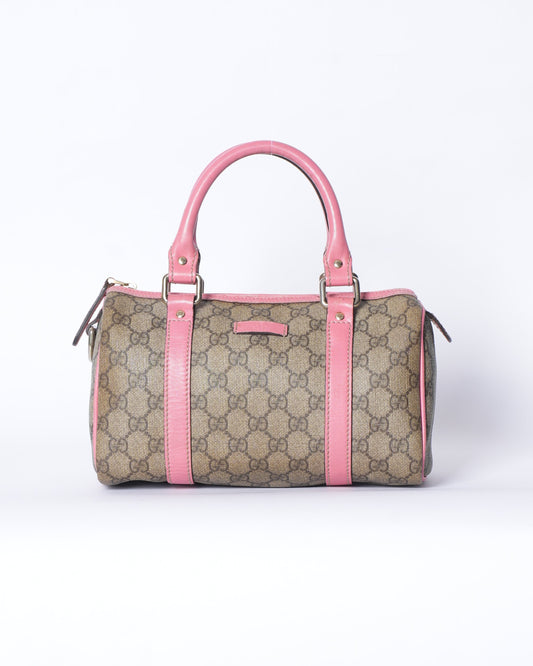 Gucci Lou Leather Top Handle Handbag