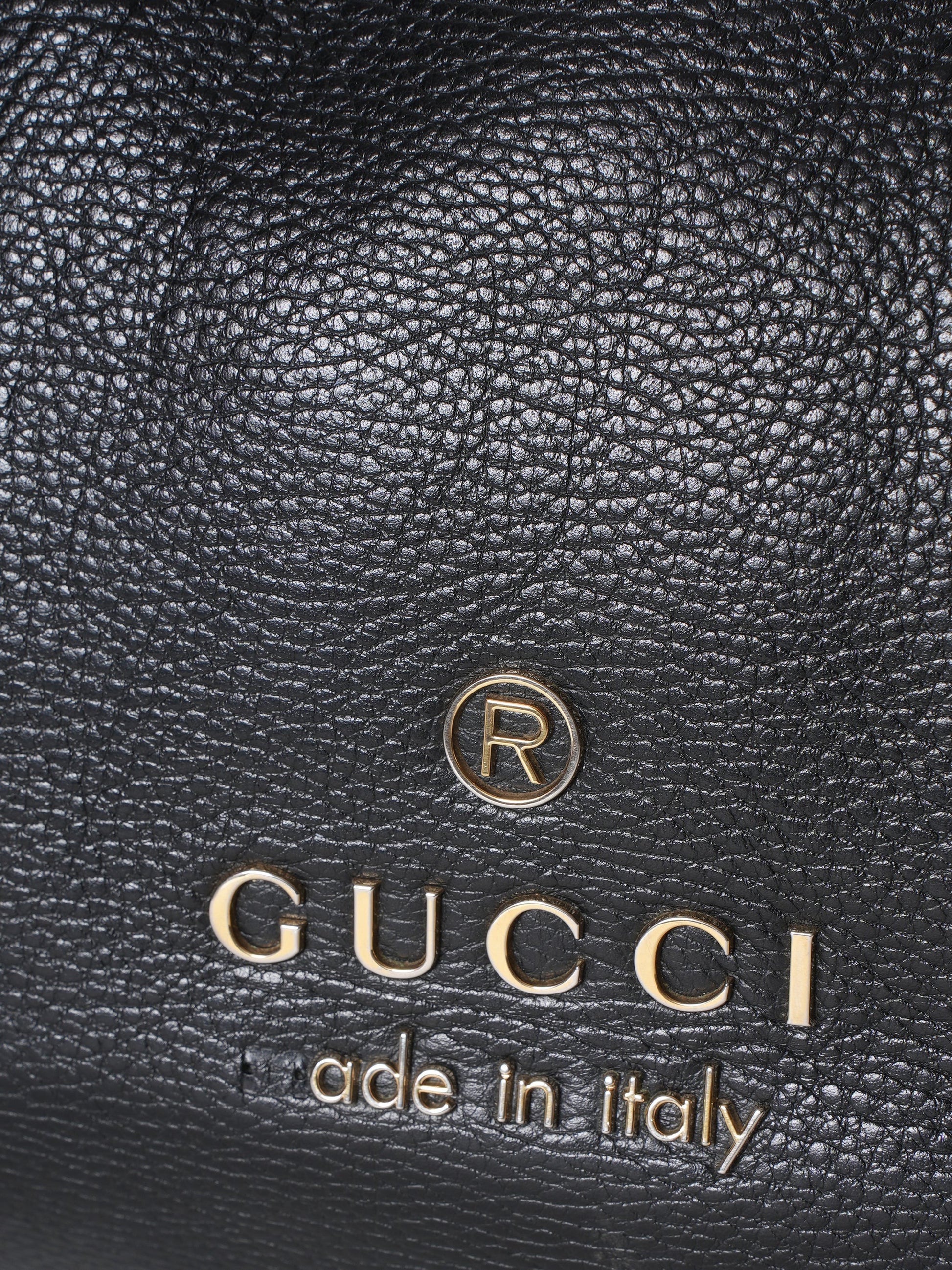 Gucci Lou Leather Top Handle Tote