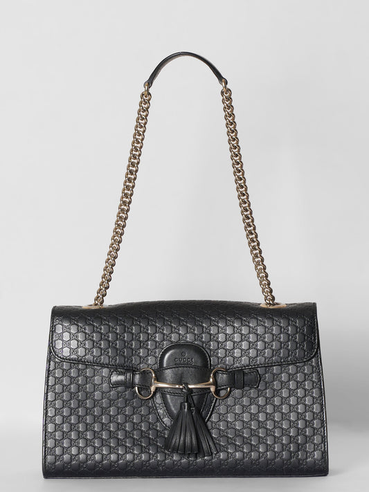 Gucci Lou Chain Leather Shoulder Bag