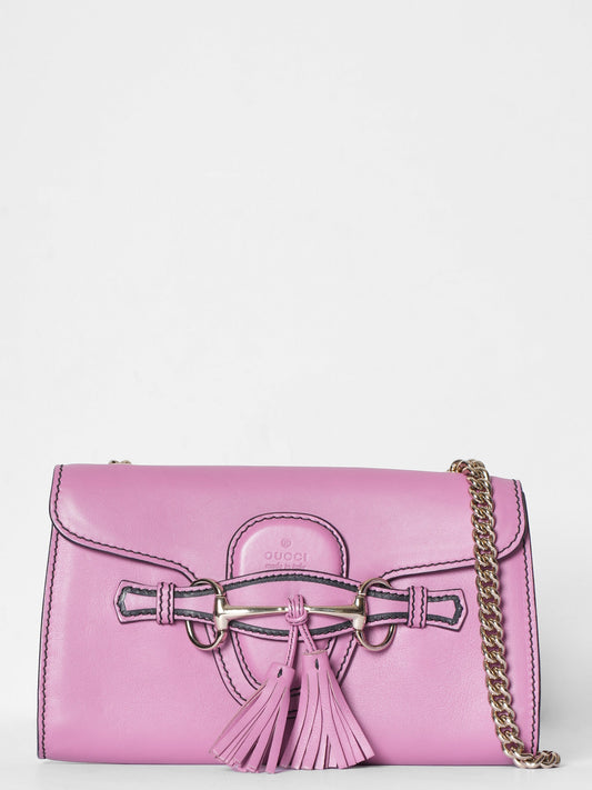 Gucci Lou Chain Leather Shoulder Bag