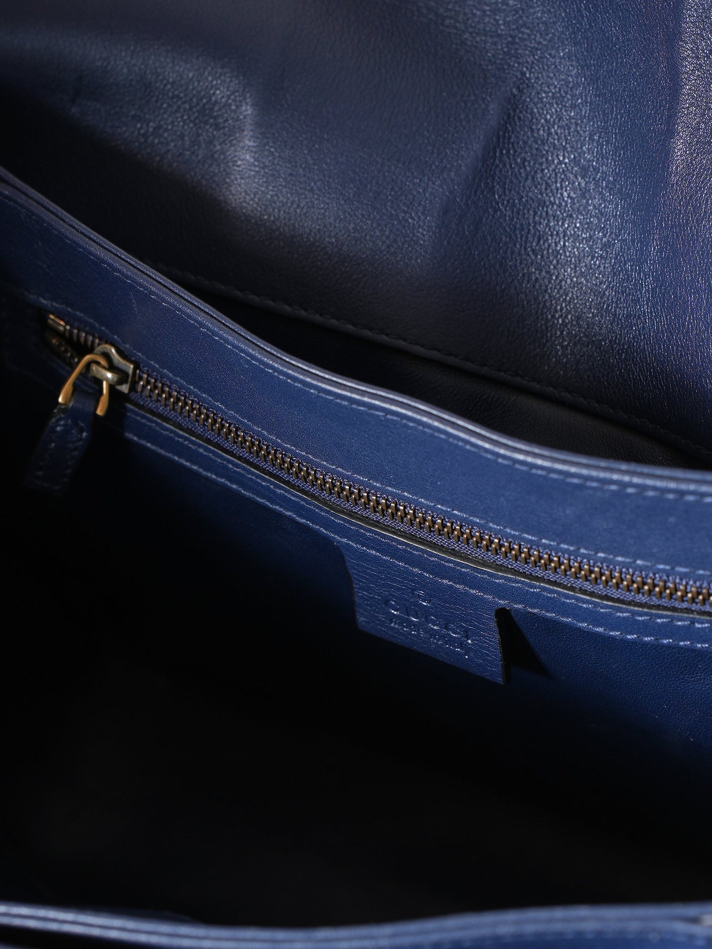 Gucci Lou Leather Canvas Shoulder Bag