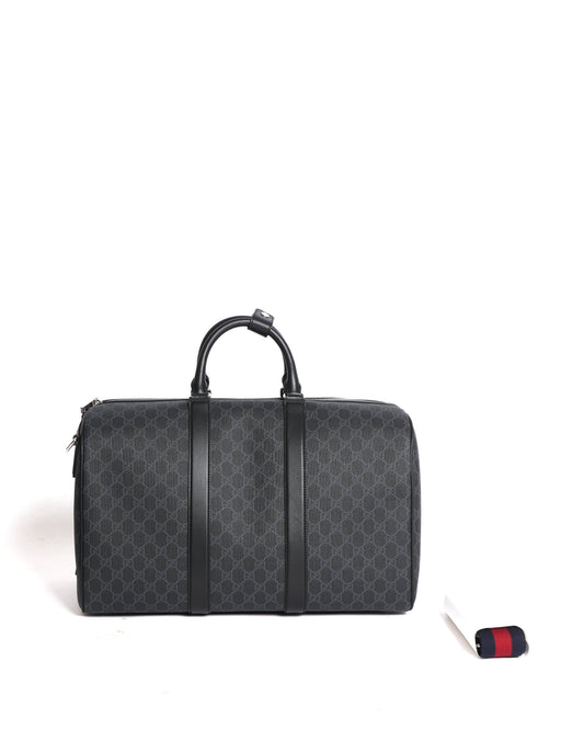 Gucci Monogram Alma Leather Canvas Crossbody