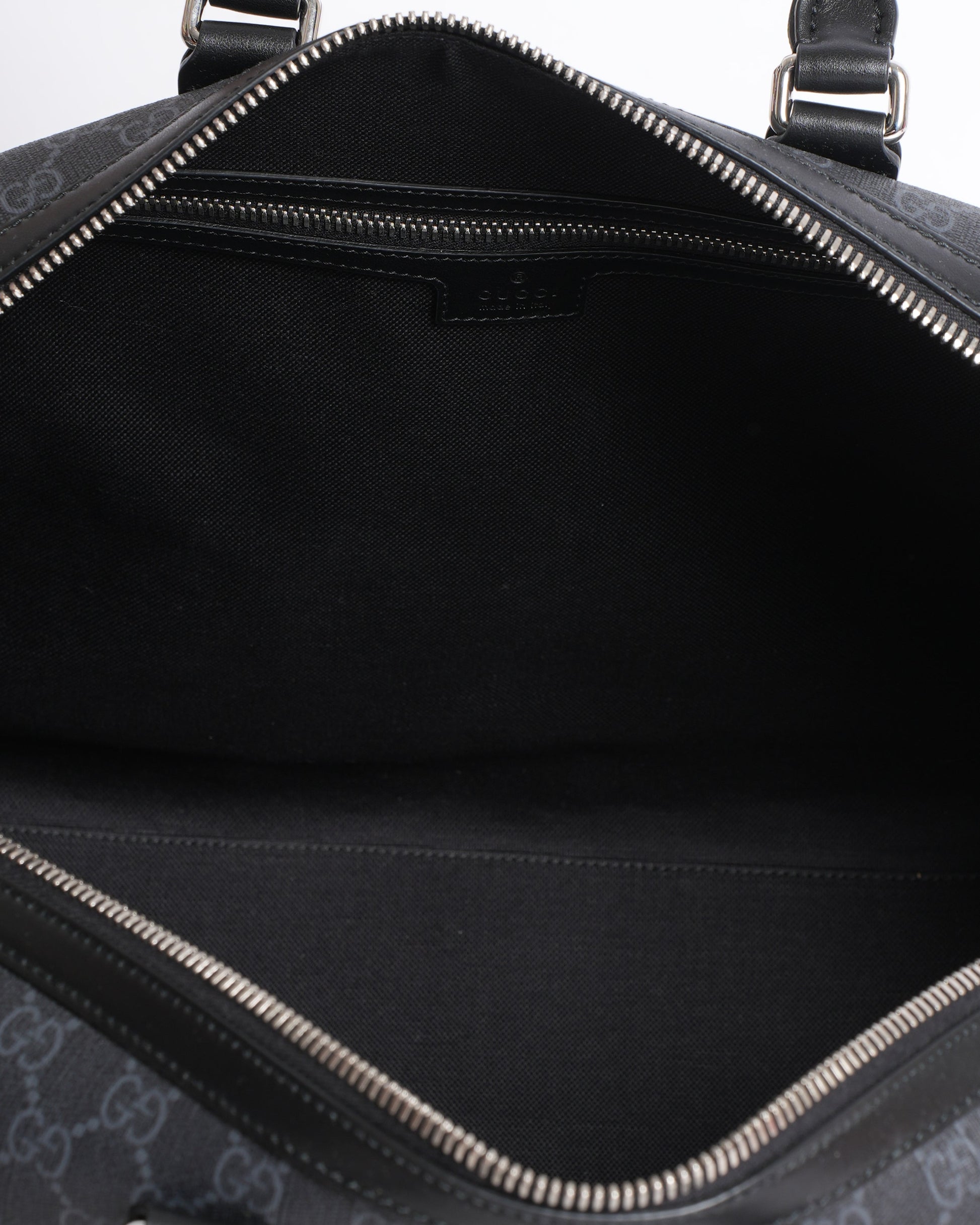 Gucci Monogram Alma Leather Canvas Crossbody