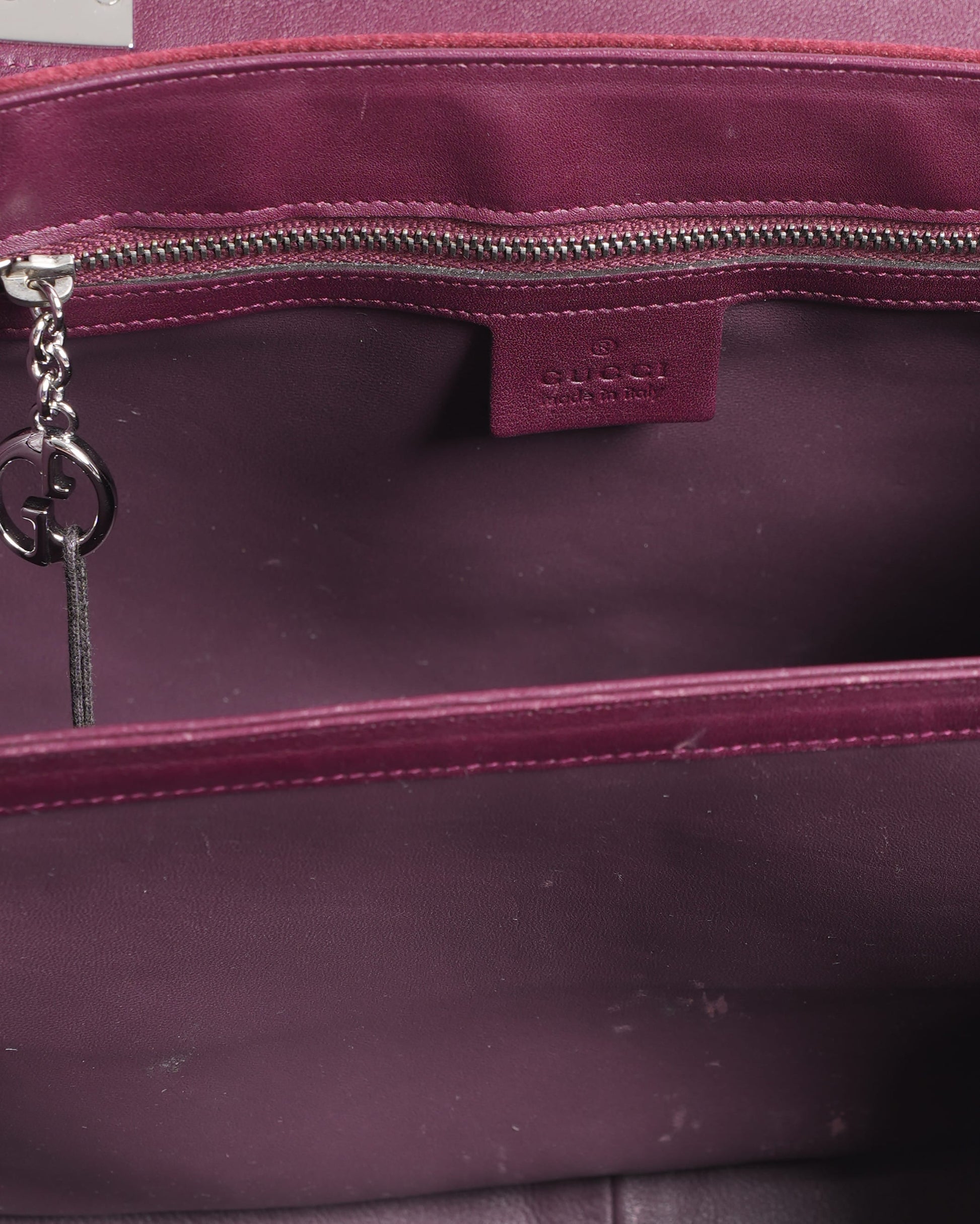 Gucci Leather Top Handle Handbag
