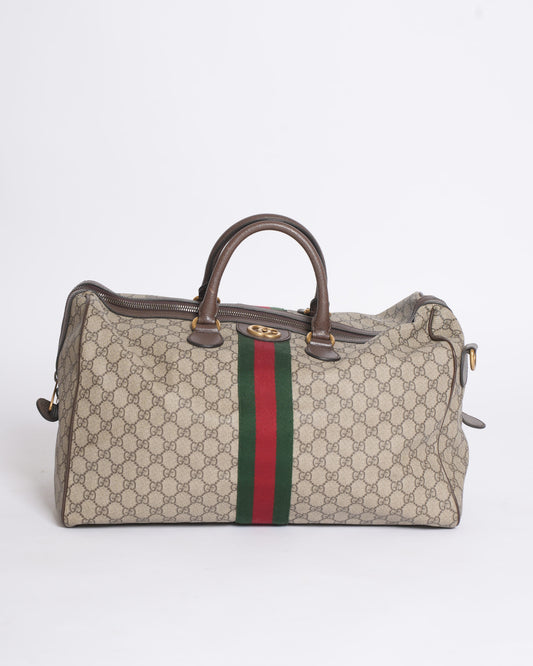 Gucci Leather Canvas Crossbody