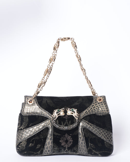 Gucci Lou Leather Shoulder Bag
