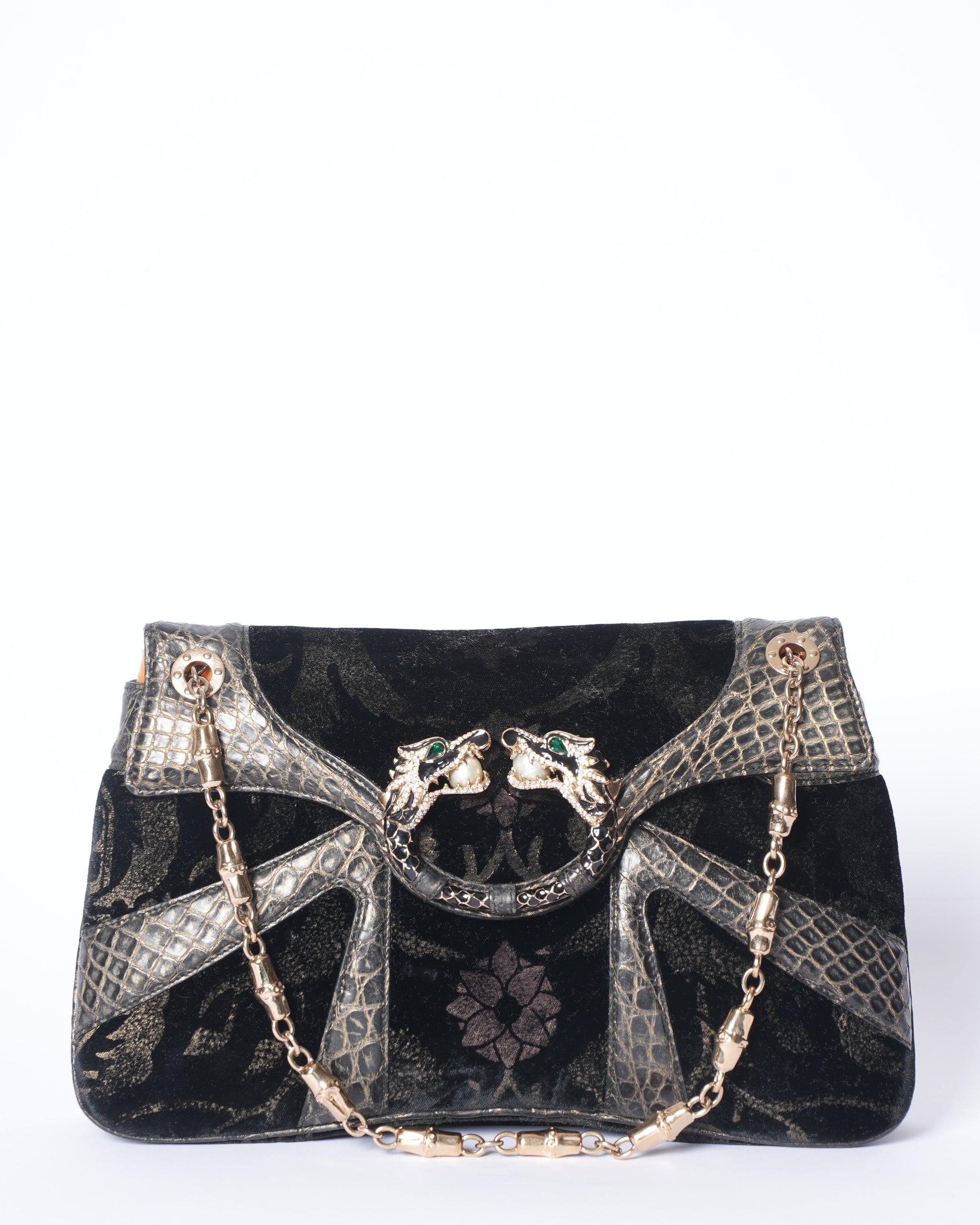 Gucci Lou Leather Shoulder Bag
