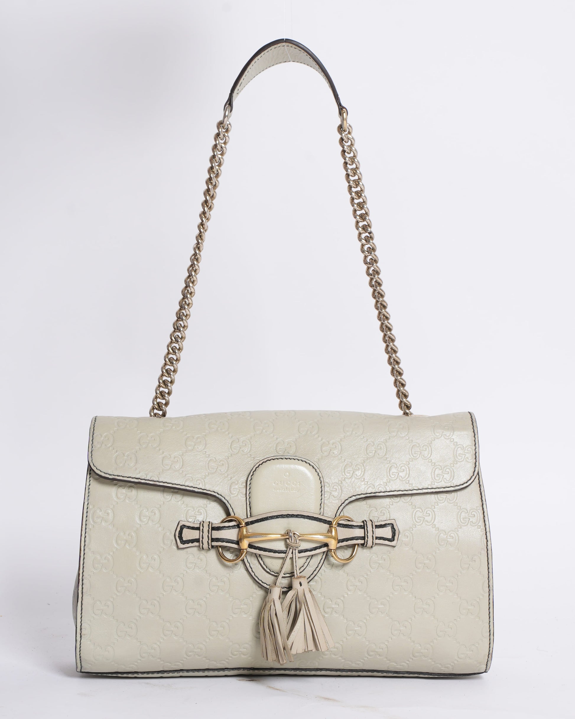 Gucci Chain Leather Shoulder Bag