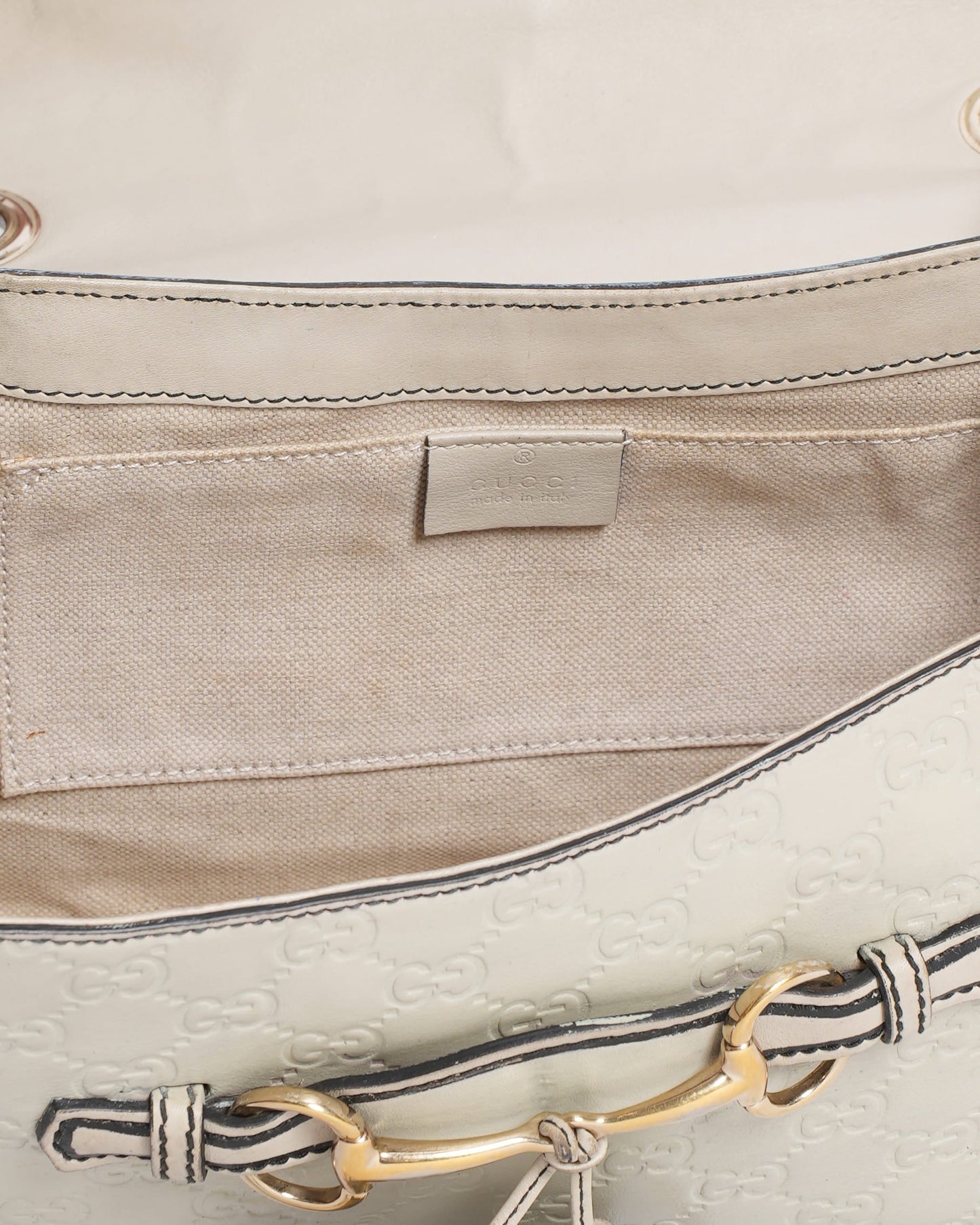 Gucci Chain Leather Shoulder Bag