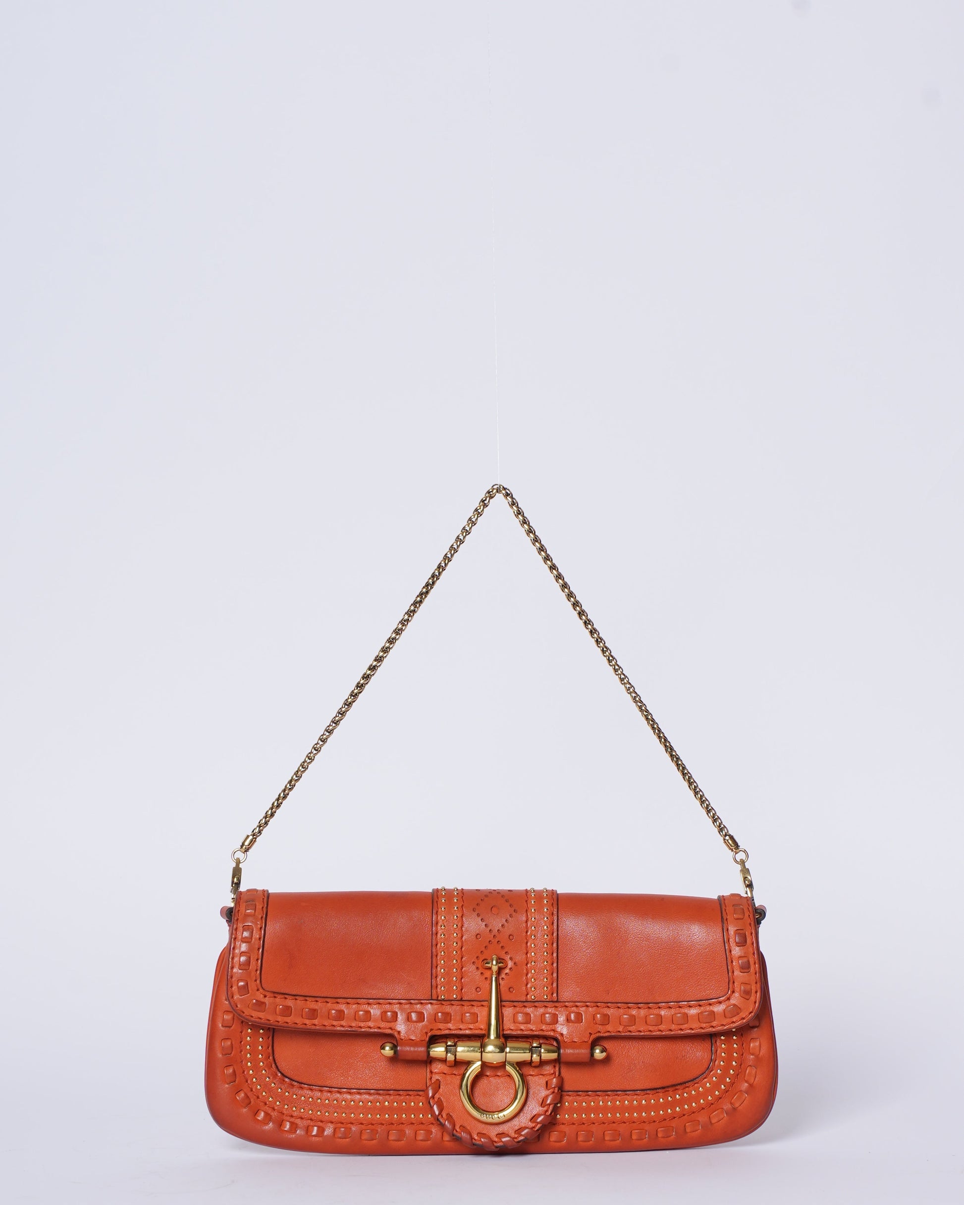 Gucci Lou Leather Shoulder Bag