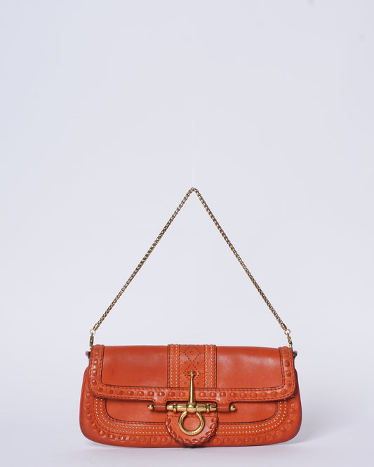 Gucci Lou Leather Shoulder Bag