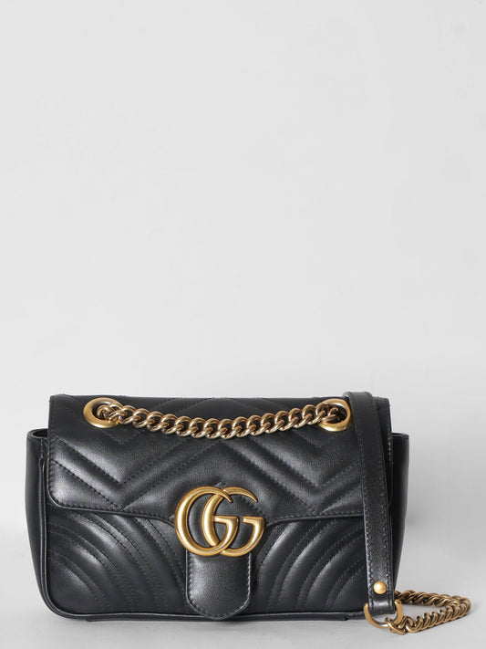 Gucci Lou Chain Leather Crossbody