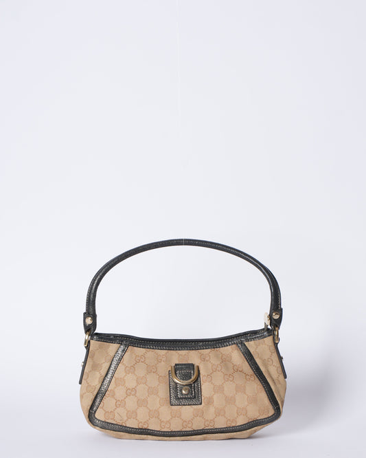 Gucci Lou Canvas Shoulder Bag
