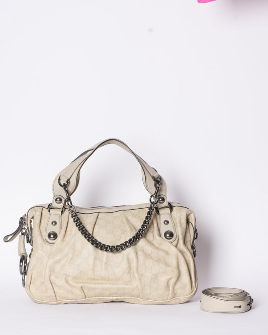 Gucci Lou Leather Shoulder Bag