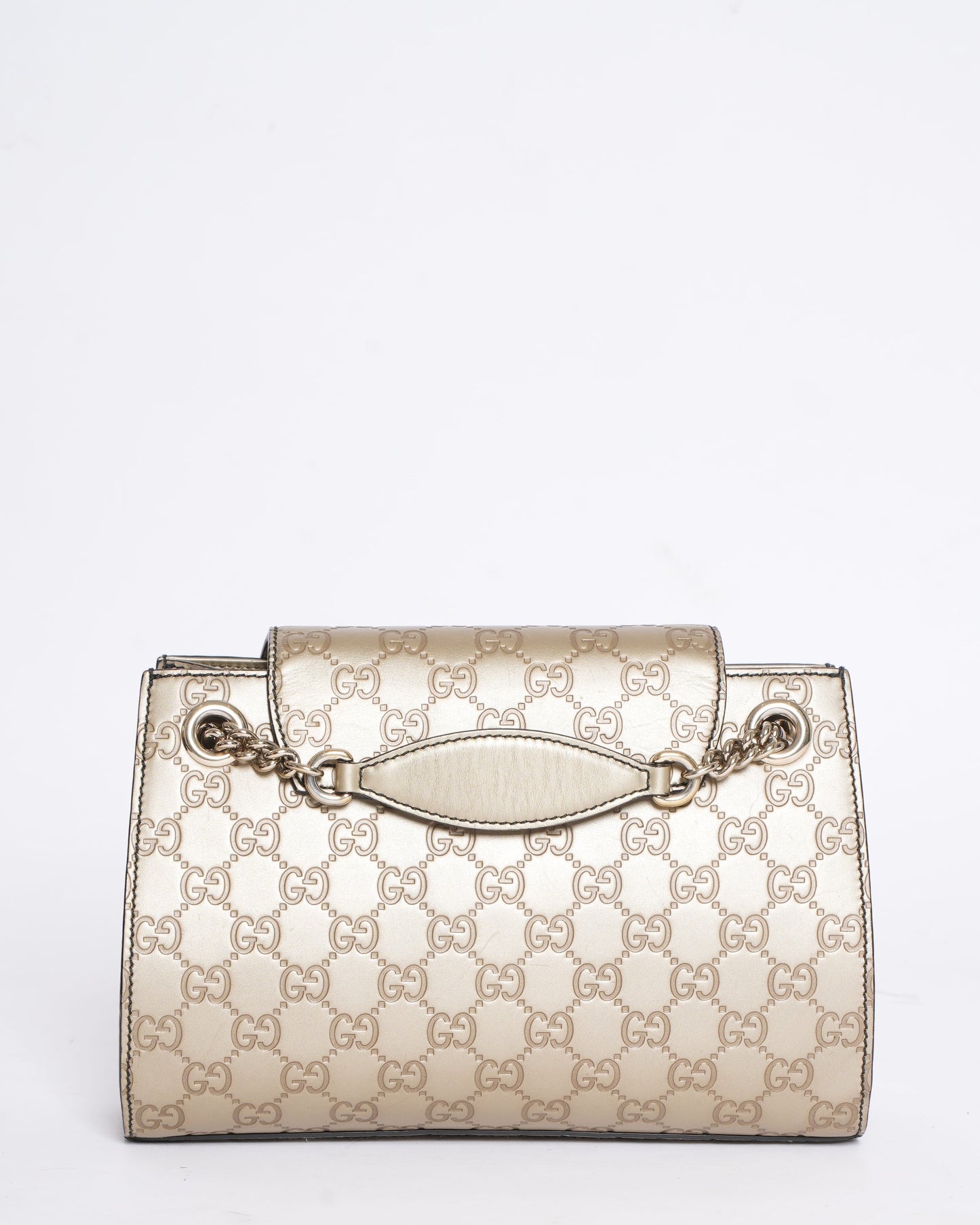 Gucci Chain Leather Shoulder Bag