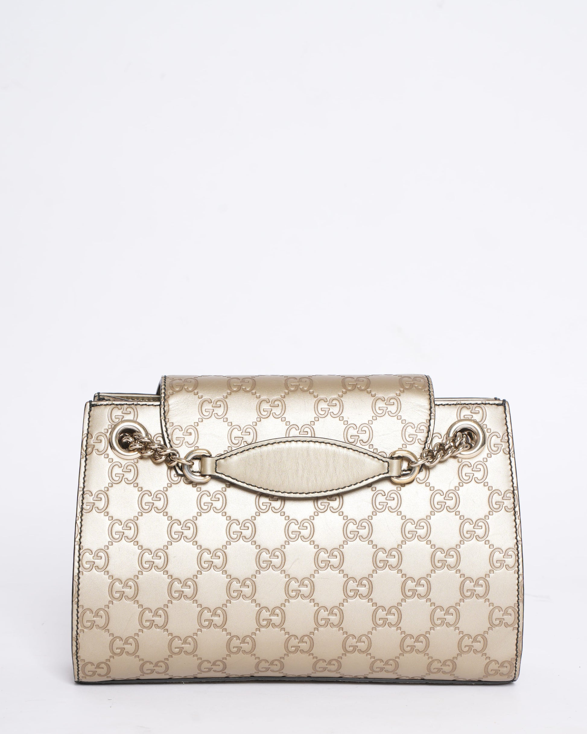 Gucci Chain Leather Shoulder Bag