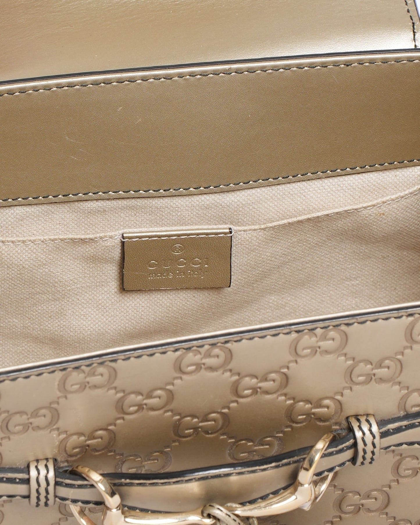 Gucci Chain Leather Shoulder Bag