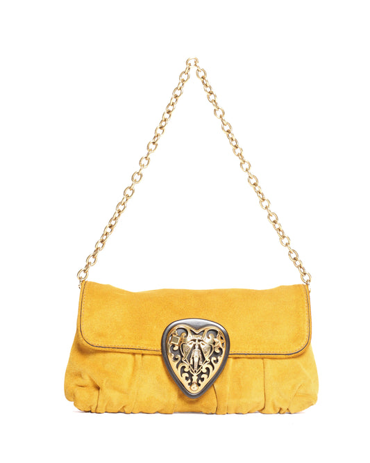 Gucci Chain Leather Shoulder Bag